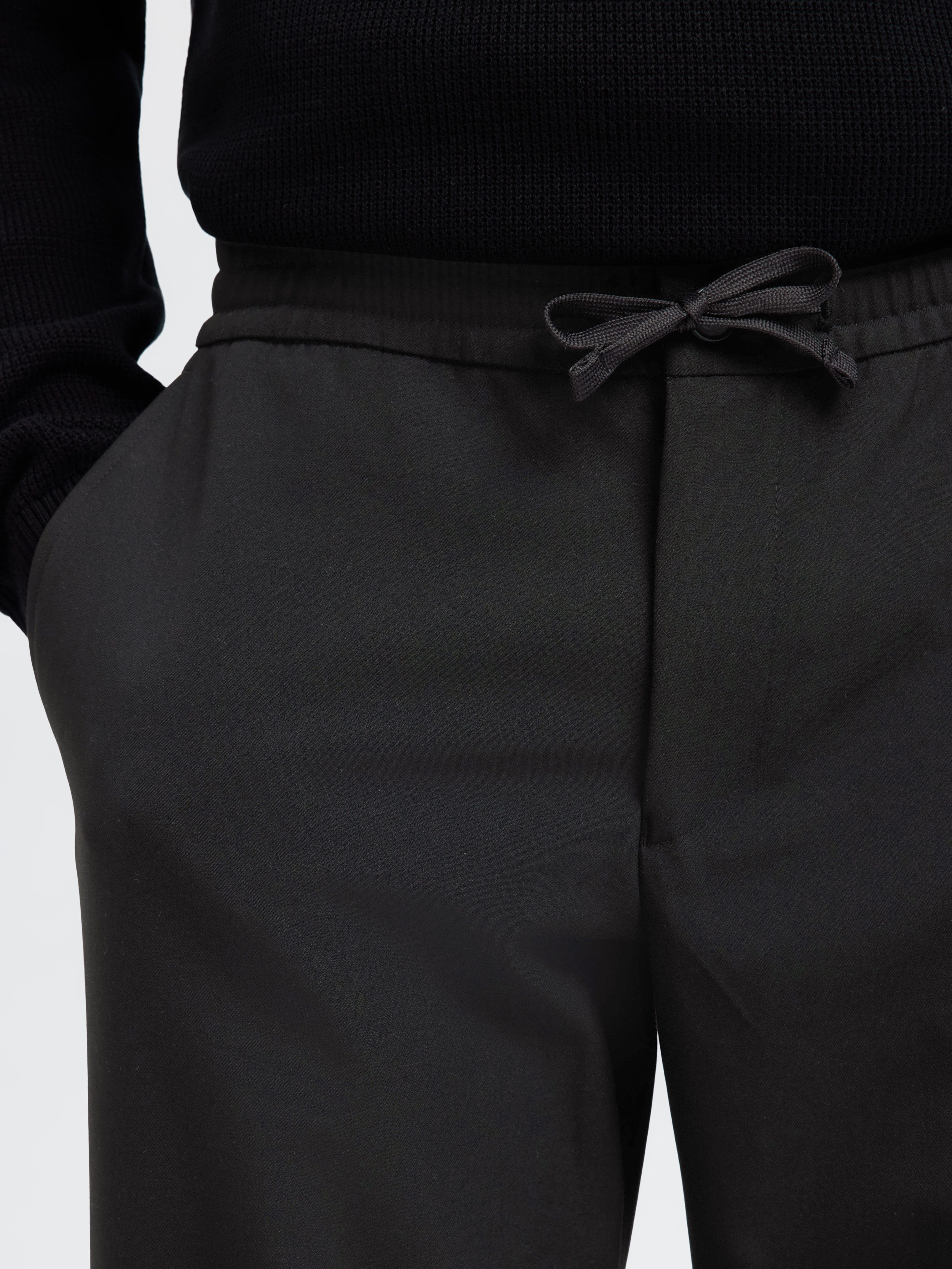 Selected Schlupfhose SLH196-STRAIGHT ROBERT STRING PANT NOOS Materialmix, straight fit