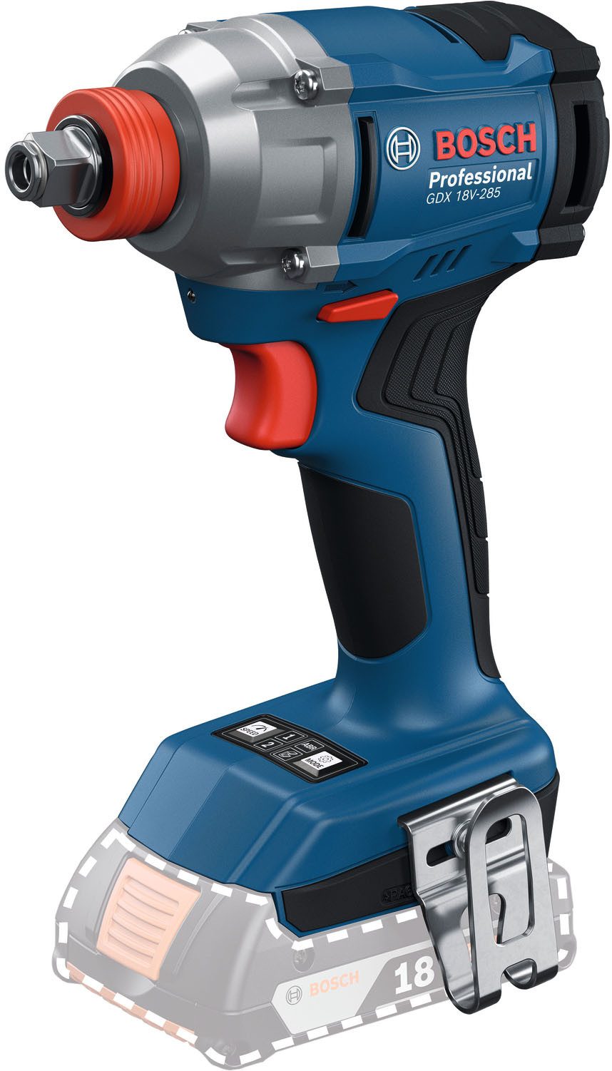 Bosch Professional Akku-Drehschlagschrauber »GDX 18V-285«, in L-BOXX-Koffer, ohne Akku, ohne Ladegerät