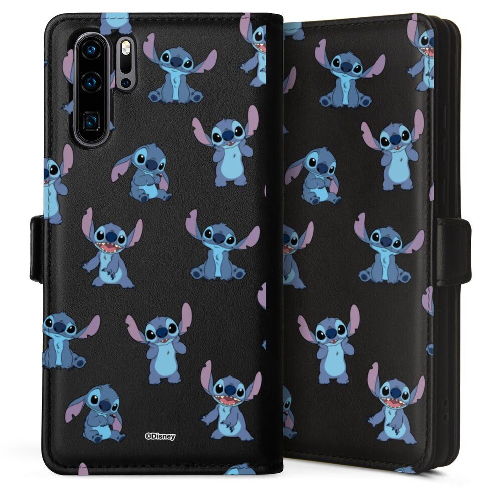 DeinDesign Handyhülle Lilo & Stitch Offizielles Lizenzprodukt Disney, Huawei P30 Pro New Edition Hülle Flip Case Klapphülle