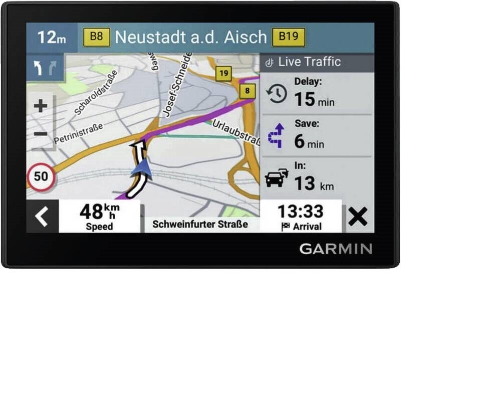 Garmin Drive 53 Live Traffic via Smartphone App USB-C mobiles Navigationsgerät