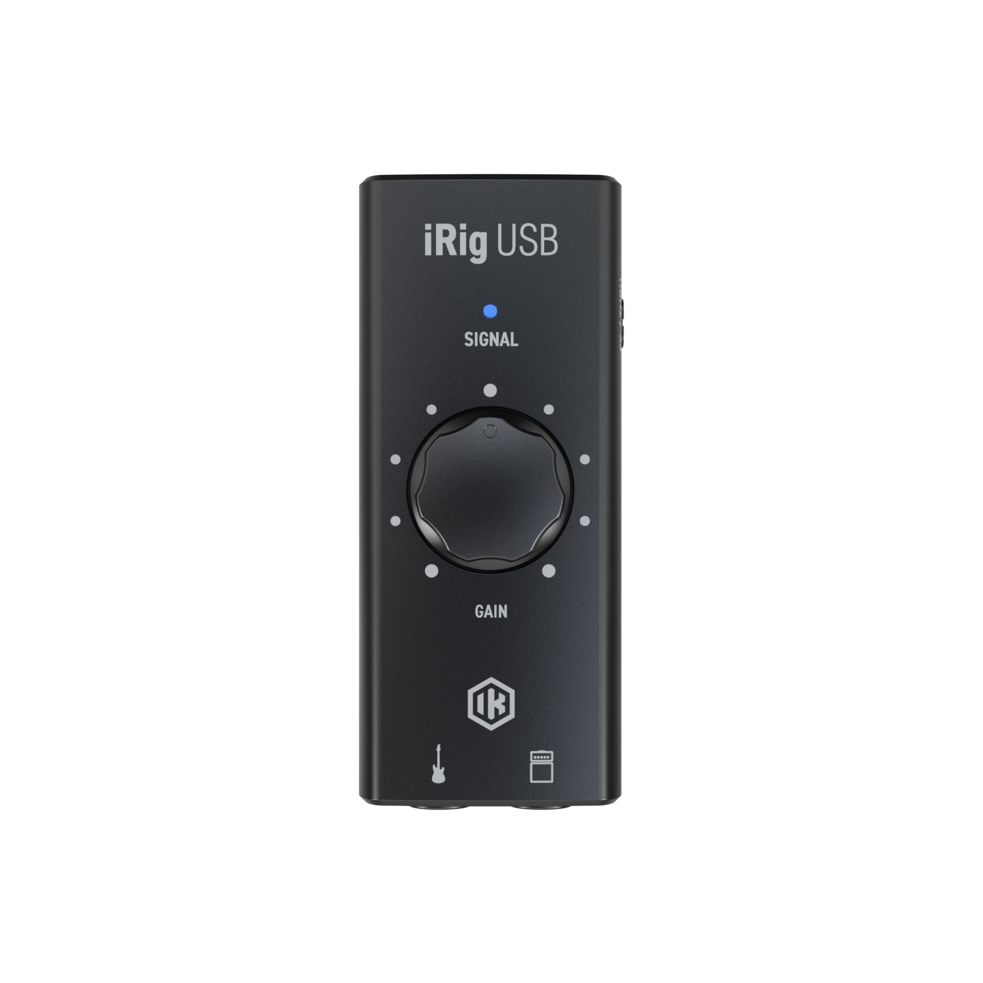 IK Multimedia Digitales Aufnahmegerät (iRig USB USB-C guitar interface MAC/PC - iOS Interface)