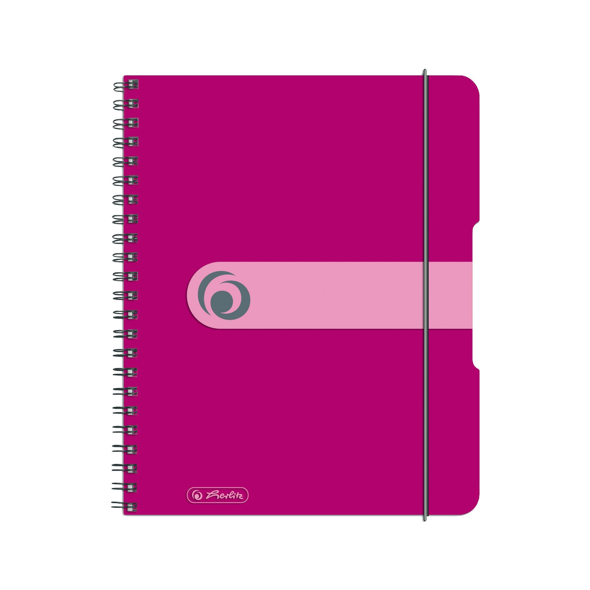 Collegeblock Herlitz Spiralblock / Collegeblock / DIN A5 / kariert / 80 Bl / Farbe: