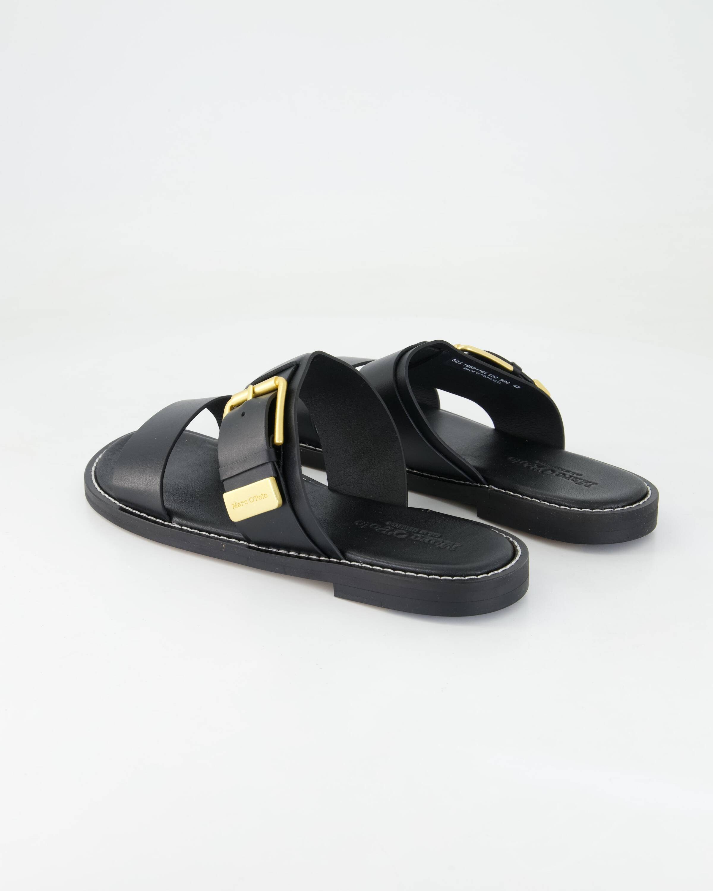 Marc O'Polo 50318691101100 Pantolette Obermaterial: Leder