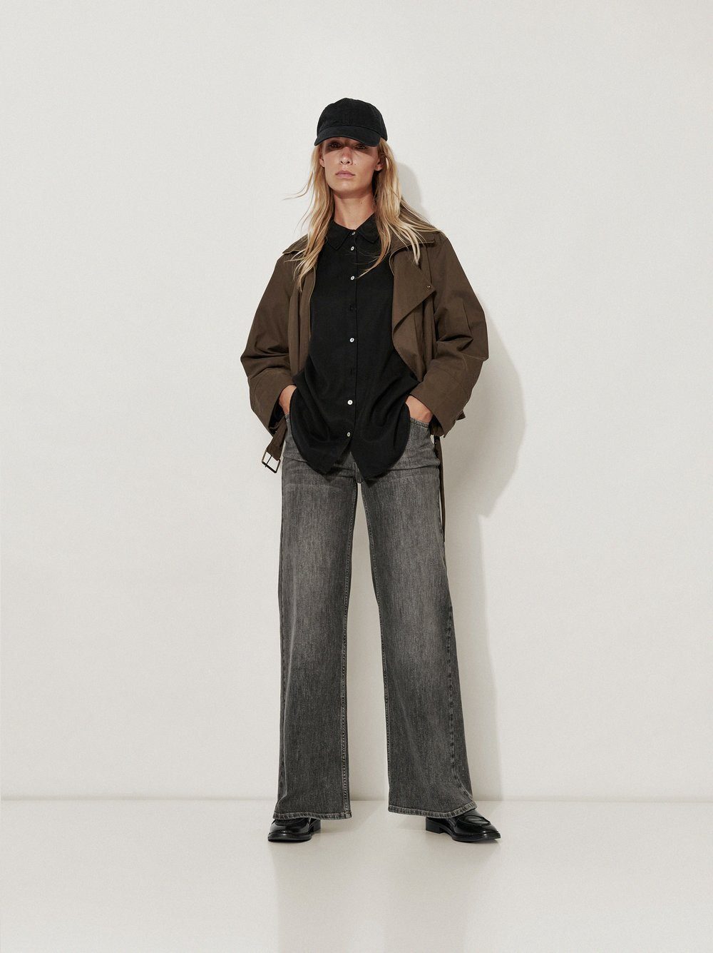 ROSNER Weite Jeans Audrey Wide (1-tlg) mit weitem Bein