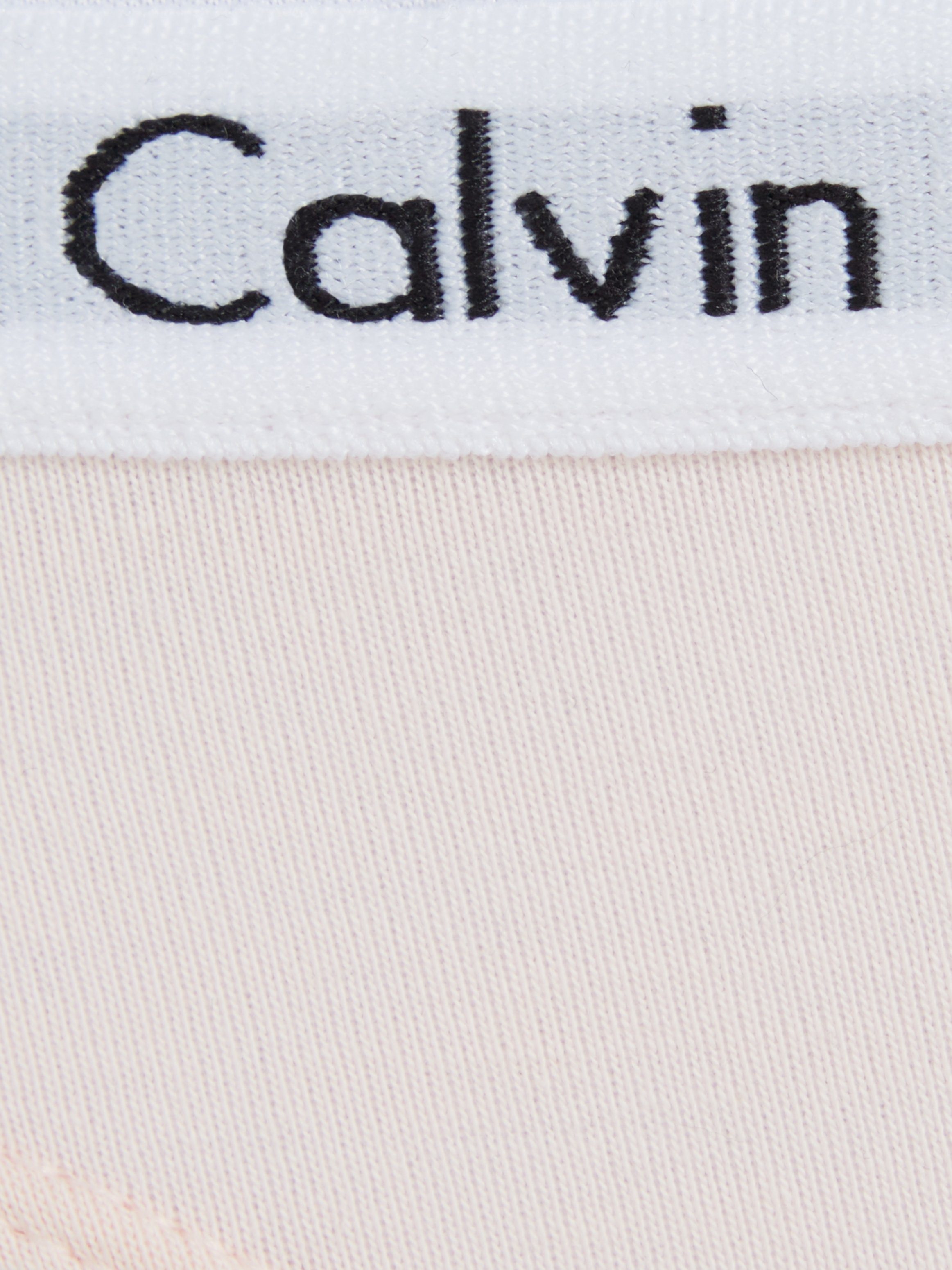 Calvin T-String Logobund rosa mit Klein Underwear