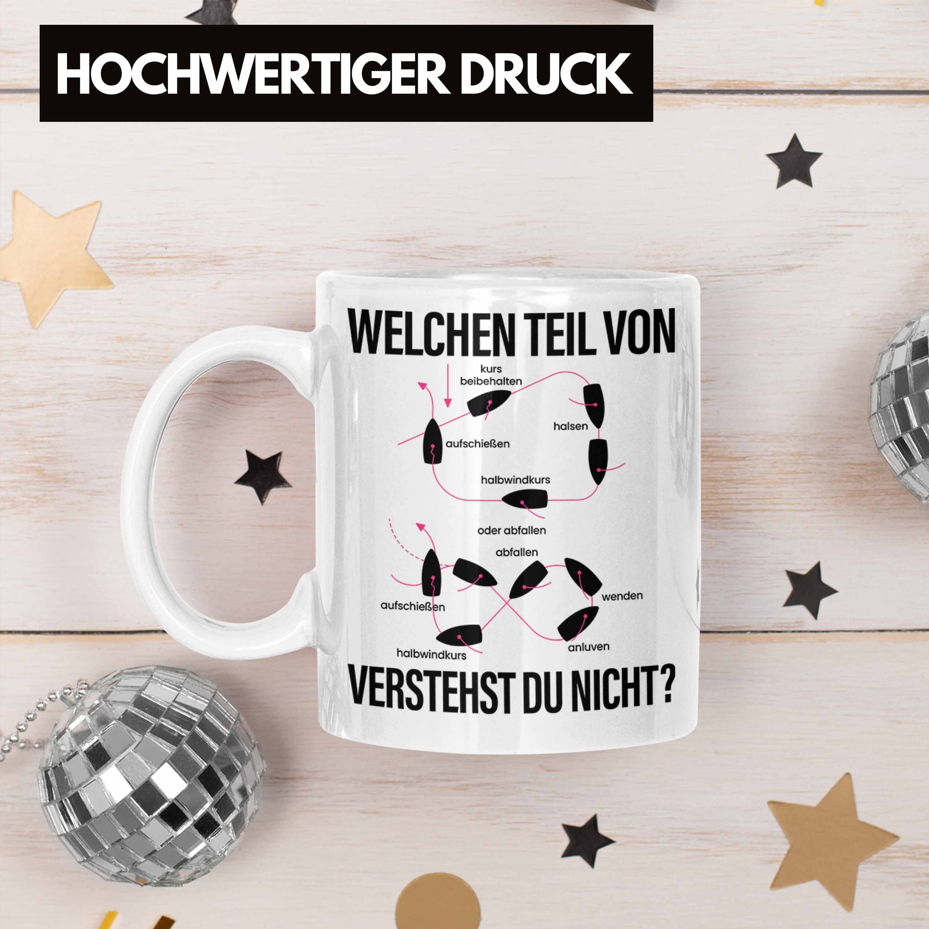 Yacht Tasse Lustig Welchen Kapitän Manöver Fahrer Weiss Schiff Geschenk Tasse Trendation Boot