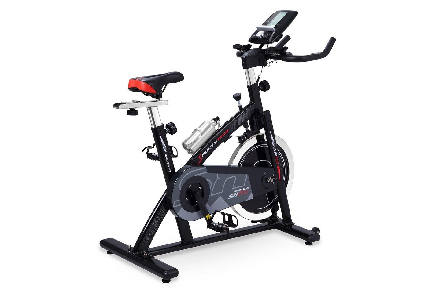 Sportstech Speedbike SX200, Handpulssensor, Riemenantrieb, 22kg Schwungrad