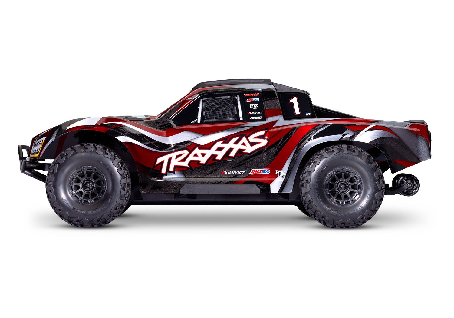 Traxxas RC-Buggy Traxxas RC Maxx Slash 6S Short Course Truck 4x4 1:8 RTR Rot