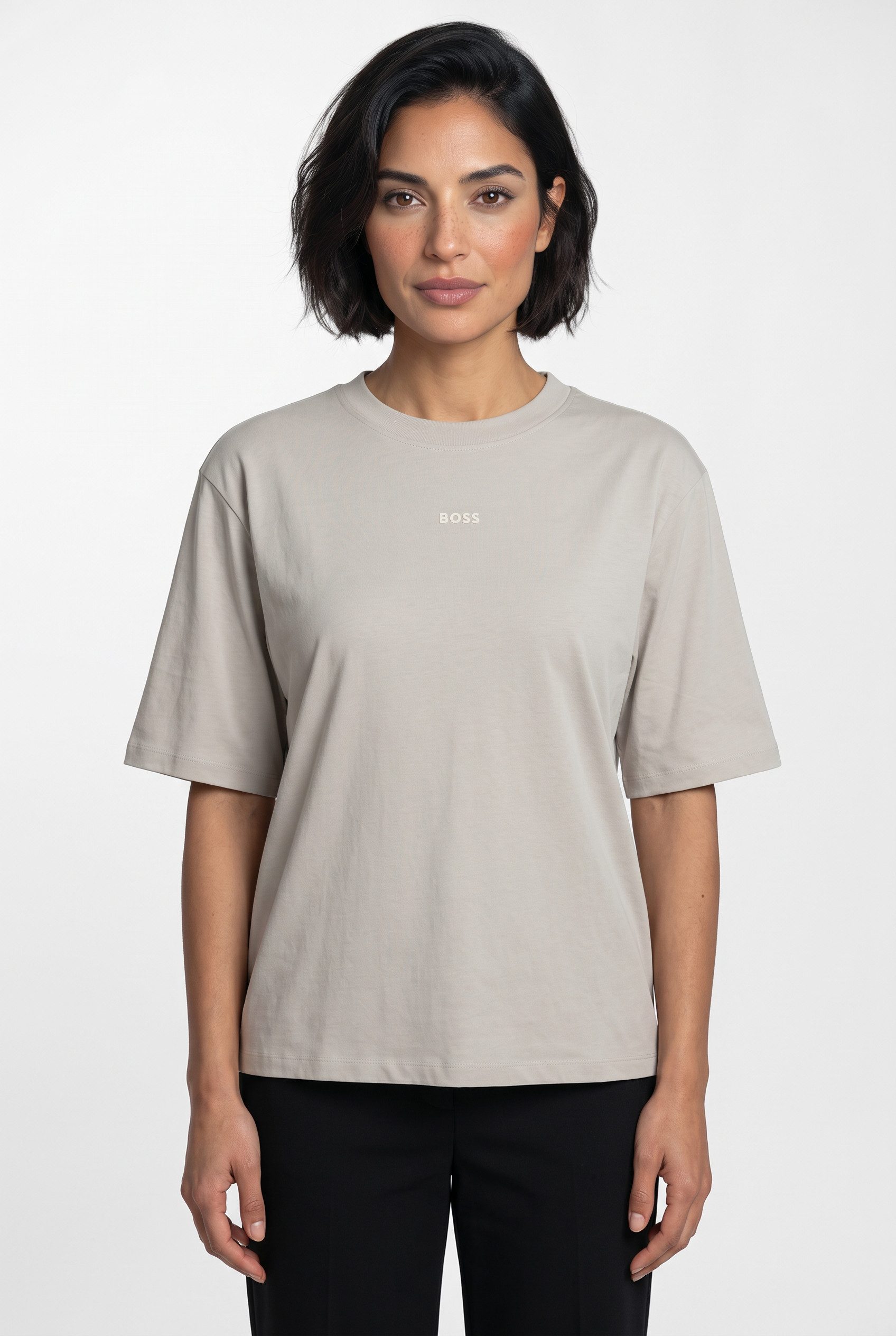 BOSS ORANGE T-Shirt Enis Premium Damenmode mit weiten Ärmeln
