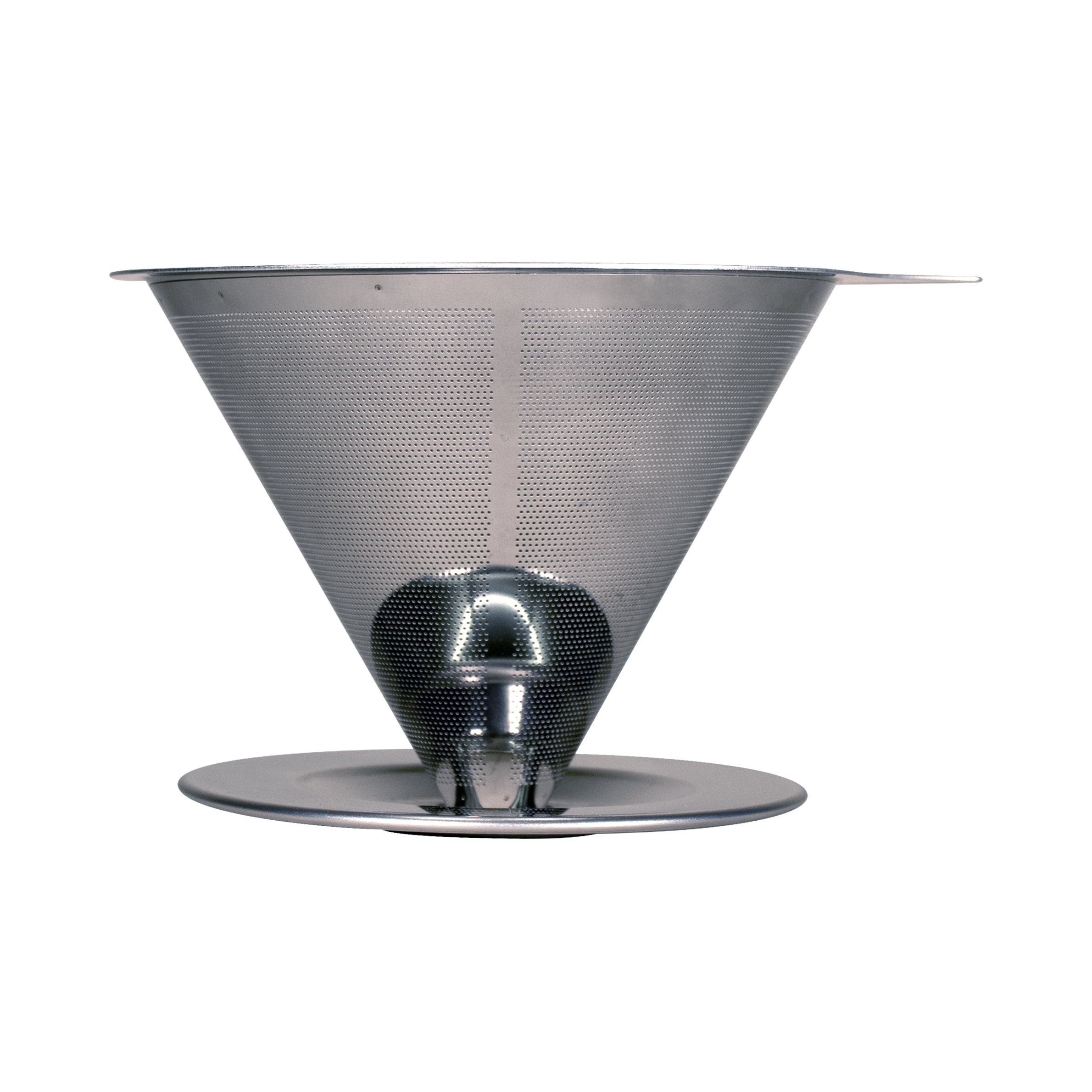 pandoo Kaffeebereiter, Edelstahlfilter 1x4