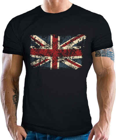 GASOLINE BANDIT® T-Shirt United Kingdom: Union Jack im vintage retro Look
