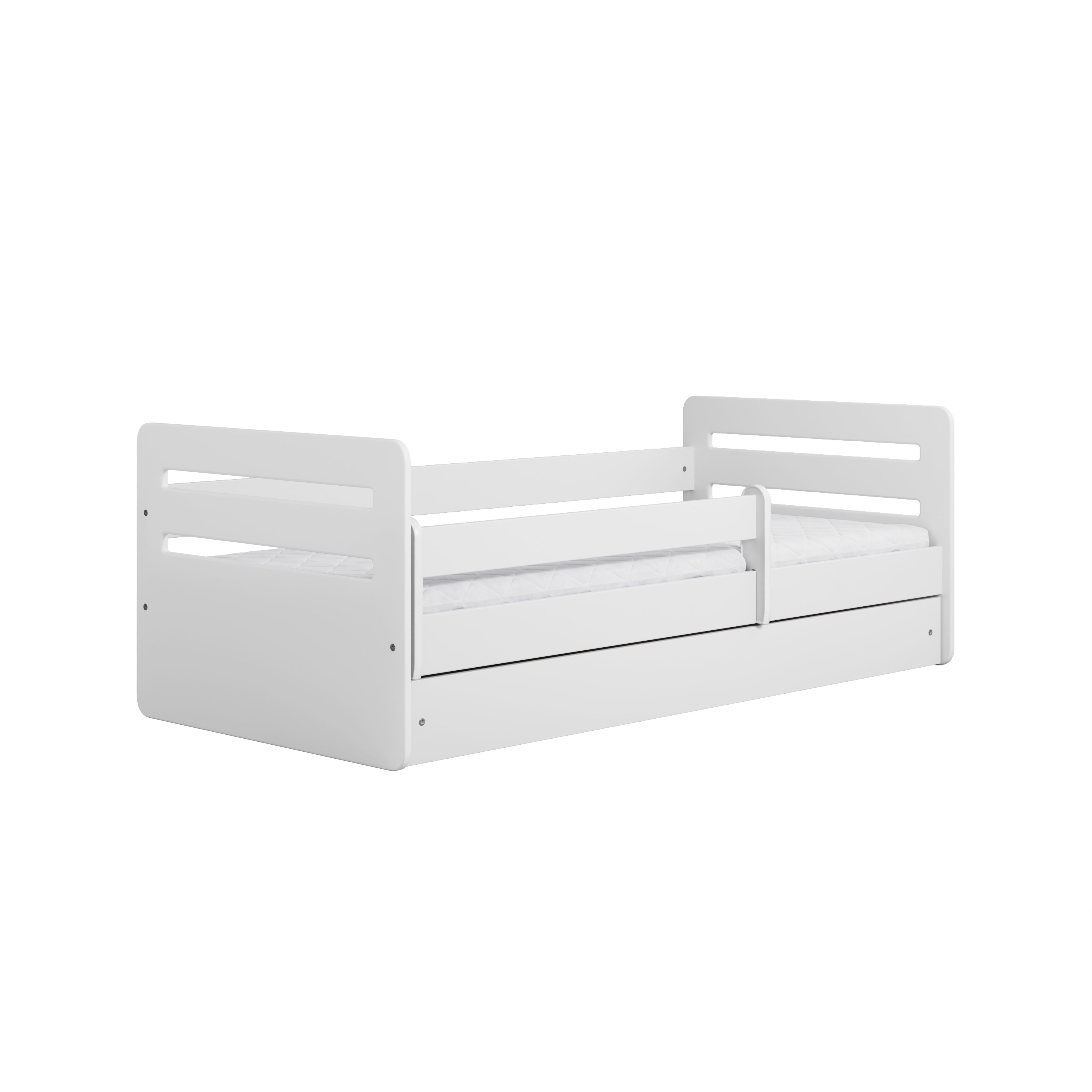 Raumhirsch Furniture Kinderbett 140x70 cm 160x80 cm 180x80 cm, optional mit Matratze & Schublade – verschiedene Farben & Varianten