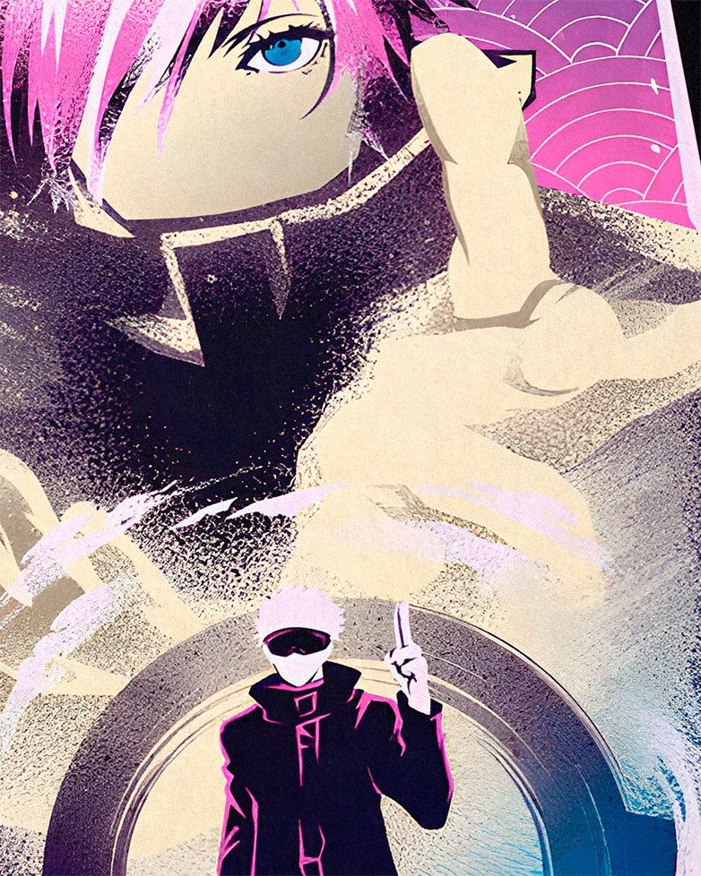 style3 T-Shirt Without Limits jujutsu kaisen anime japan manga günstig online kaufen