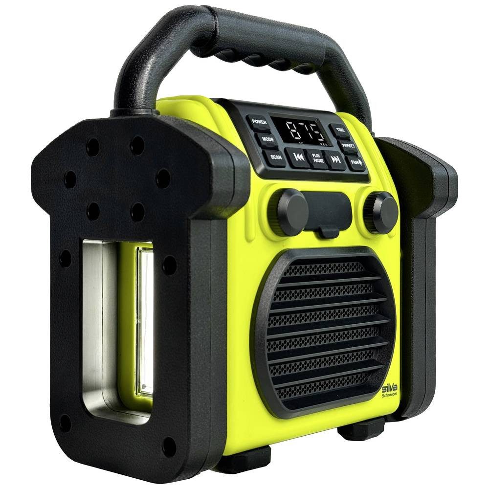 Silva Schneider Baustellenradio BR 230 BT 243024 Radio (Weckfunktion, Akku-Ladefunktion, wiederaufladbar)