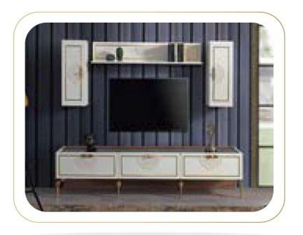 Sideboard Wohnzimmer Luxus Schrank Kommode Lowboard, tv Italienische JVmoebel Möbel