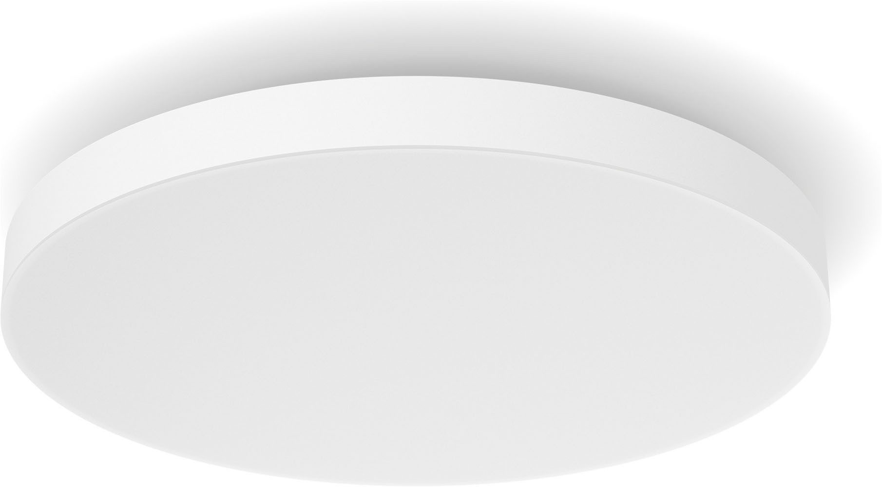 Philips Hue LED Deckenleuchte White & Color Ambience Datura Ø384mm, Abschaltautomatik, Bluetooth, CCT - über Fernbedienung, Dimmfunktion, Einschlafhilfe, Farbsteuerung, Farbwechsel, Memory, nach Trennung vom Netz, Nachtlichtfunktion, RGB, Smart Home, Timerfunktion, Weckerfunktion, dimmbar über Fernbedienung, mehrere Helligkeitsstufen, LED fest integriert, Farbwechsler, RGB, warmweiß - kaltweiß, App- & Sprachsteuerung, Smart Home, Backlight, Farbe & Weiß