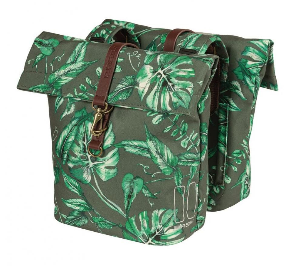 Basil Fahrradtasche Basil Doppelpacktasche Ever-Green thymian grün 28x16x35cm