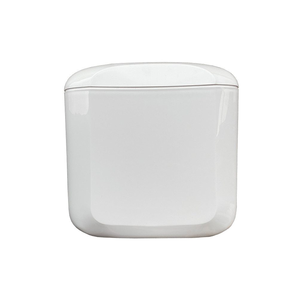 Belvit Spülkasten ZAF0101, einzel, 1 St., Belvit Zaffiro Spülkasten Aufsatzspülkasten Weiß 2-Weg-Spülung