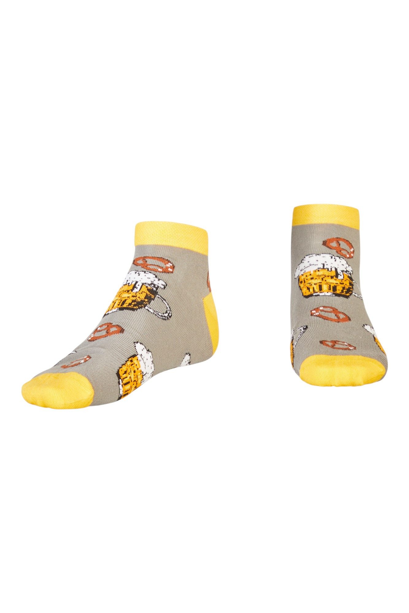AbgeStrumpft Sneakersocken AbgeStrumpft Bier Sneaker (1 Paar, 1-Paar, 1 Paar) lustiges Design