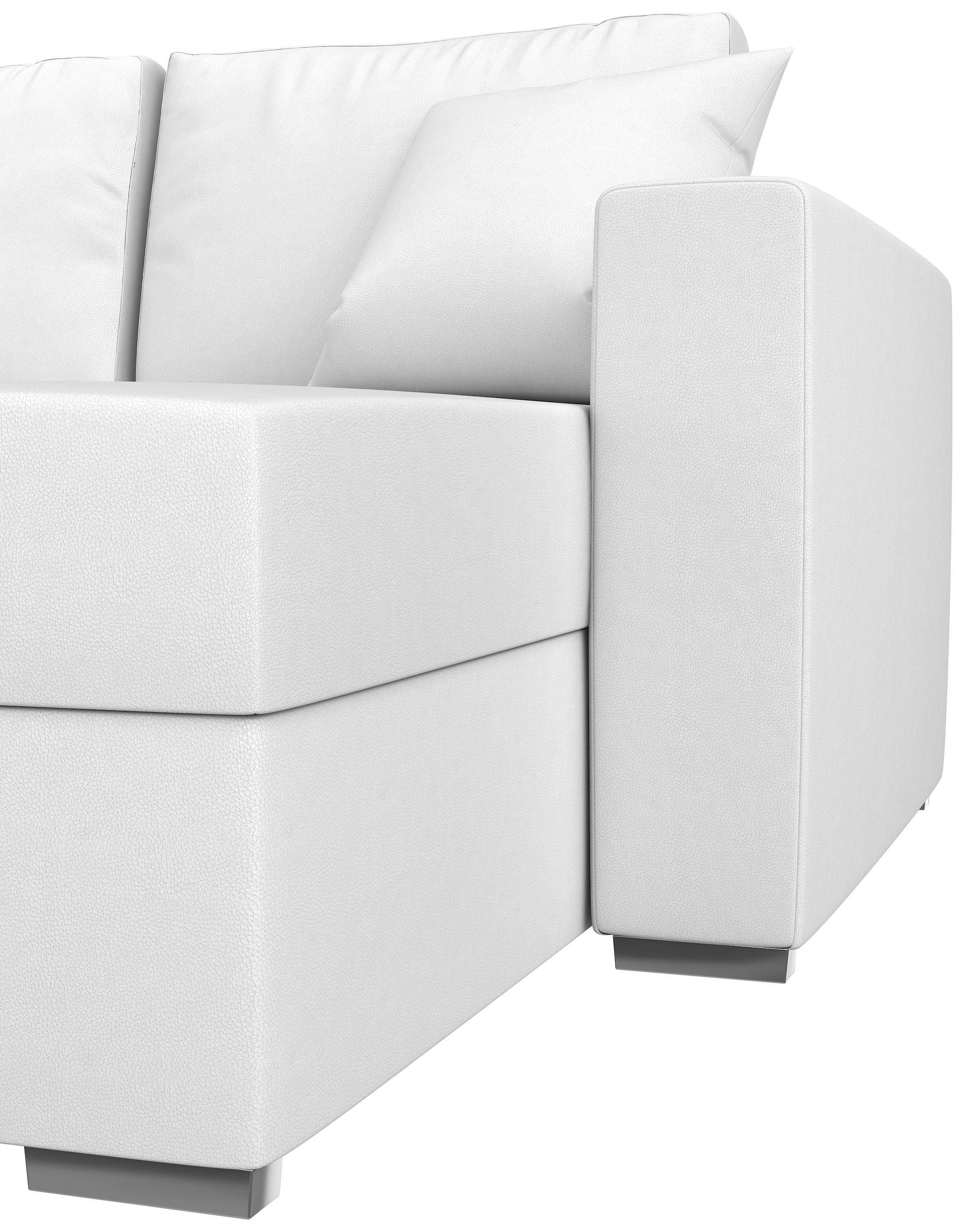 Sofa, U-Form, Rubicon, Kissen, Klassisch Stylefy Raum inklusive Wohnlandschaft im stellbar, Bettkasten, mit Bettfunktion Sitzkomfort, frei Design und