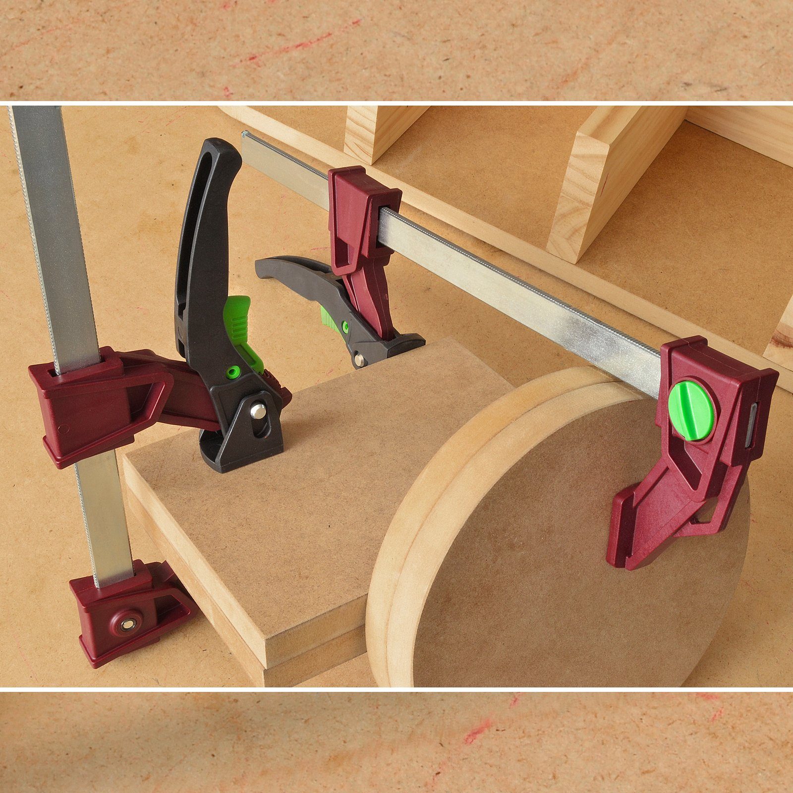 Piher Klemmzwinge Piher Light Pal 120 kg Zwinge 16 cm, (Klemmzwinge, 1 Stück), Spannklemme