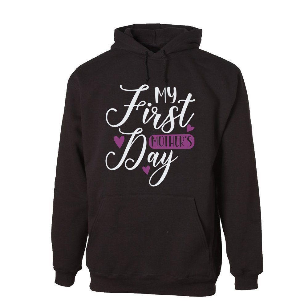G-graphics Hoodie My first Mothers Day mit trendigem Frontprint mit Spruch / Sprüche zum Muttertag