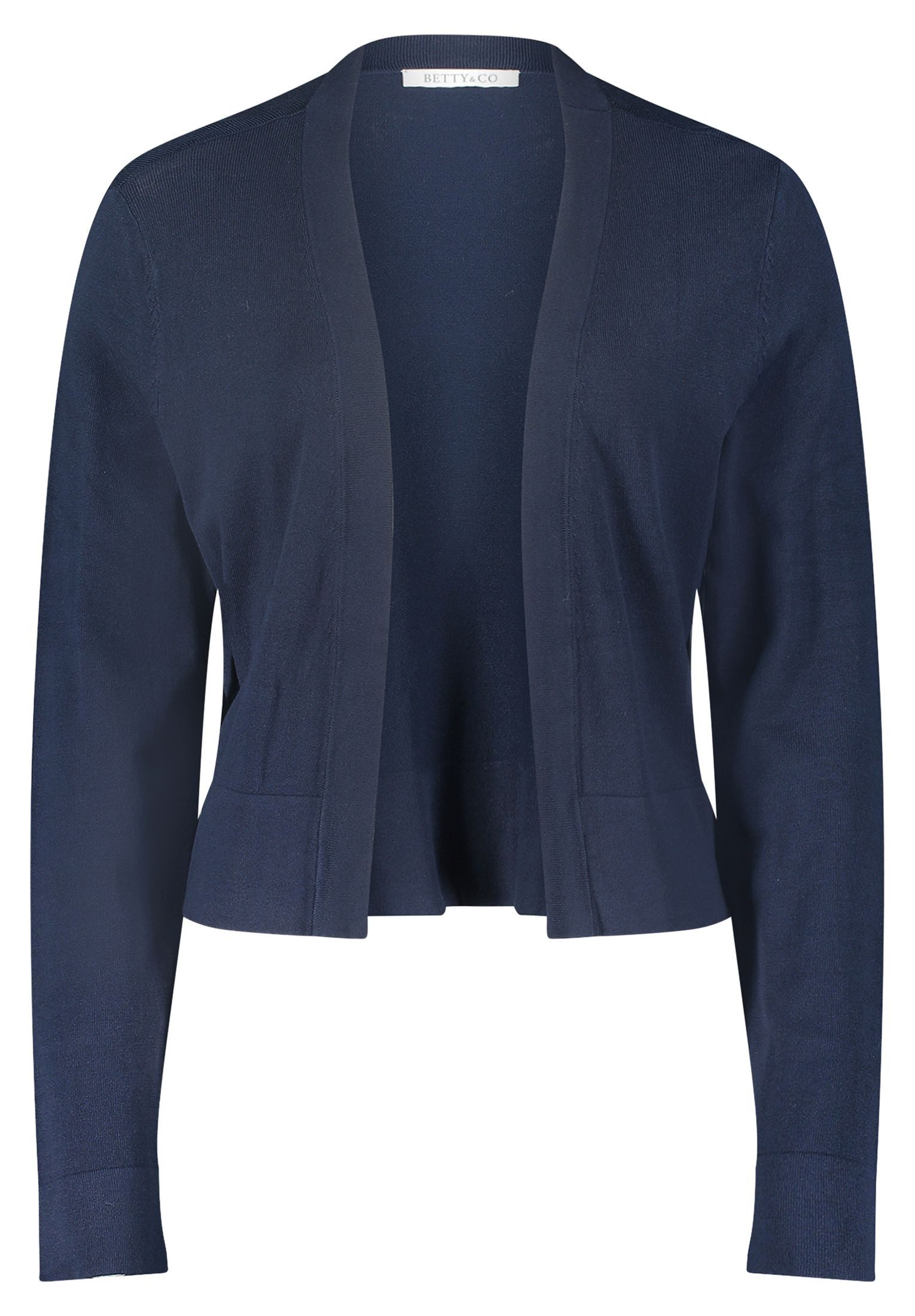Strickjacke Betty & Co Strick-Cardigan ohne Verschluss