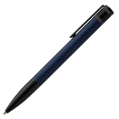 BOSS Kugelschreiber Kugelschreiber Explore Brushed Navy Hugo Boss Ballpoint Pen Schreibger, (kein Set)