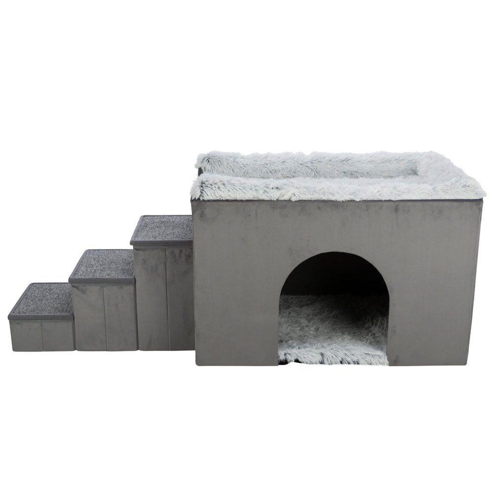 TRIXIE Schlafhöhle Trixie Höhle Harvey mit Treppe - 154 × 60 × 60 cm günstig online kaufen