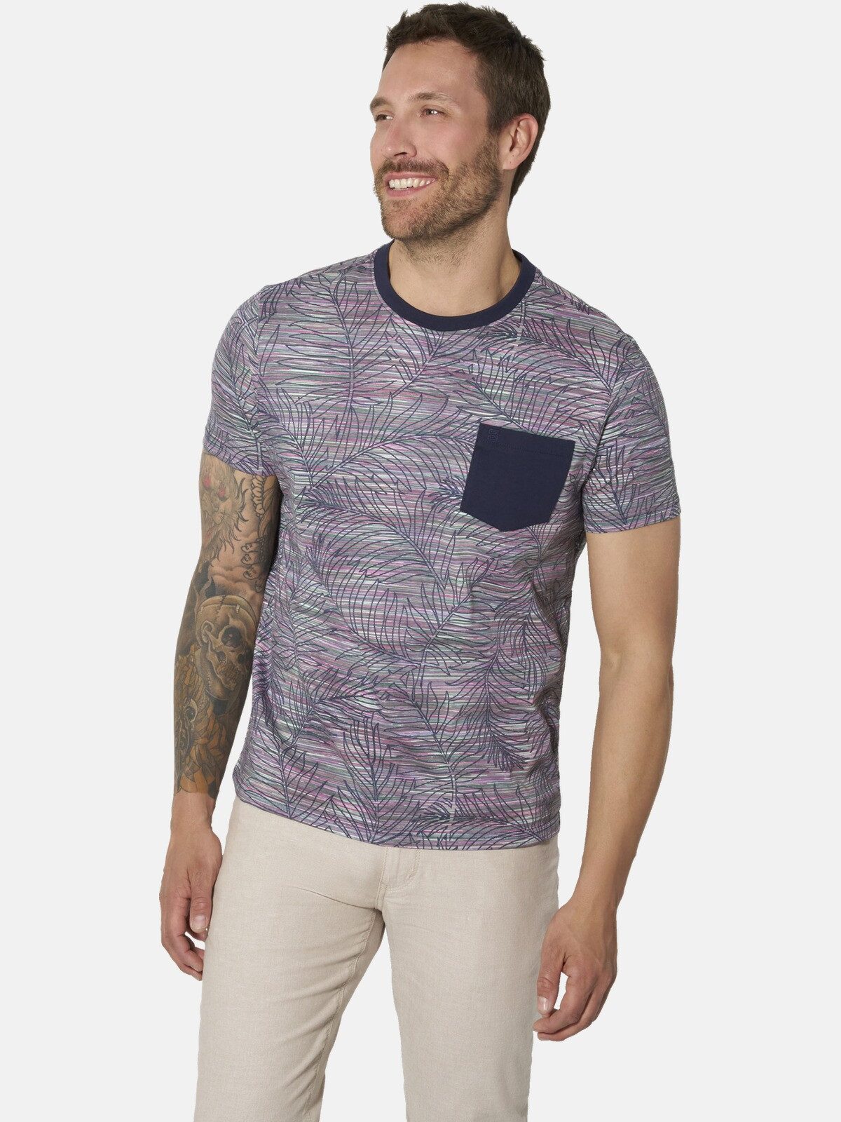 Babista T-Shirt ENZOTI im leichten 3D-Effekt