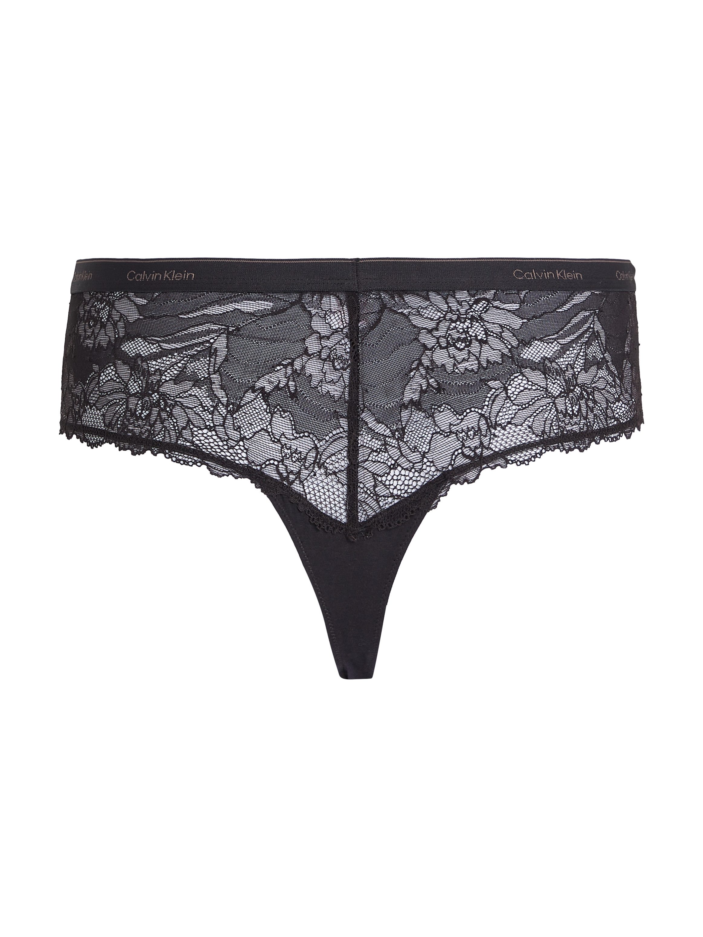 Calvin Klein Underwear Tanga THONG mit breitem Spitzenbund