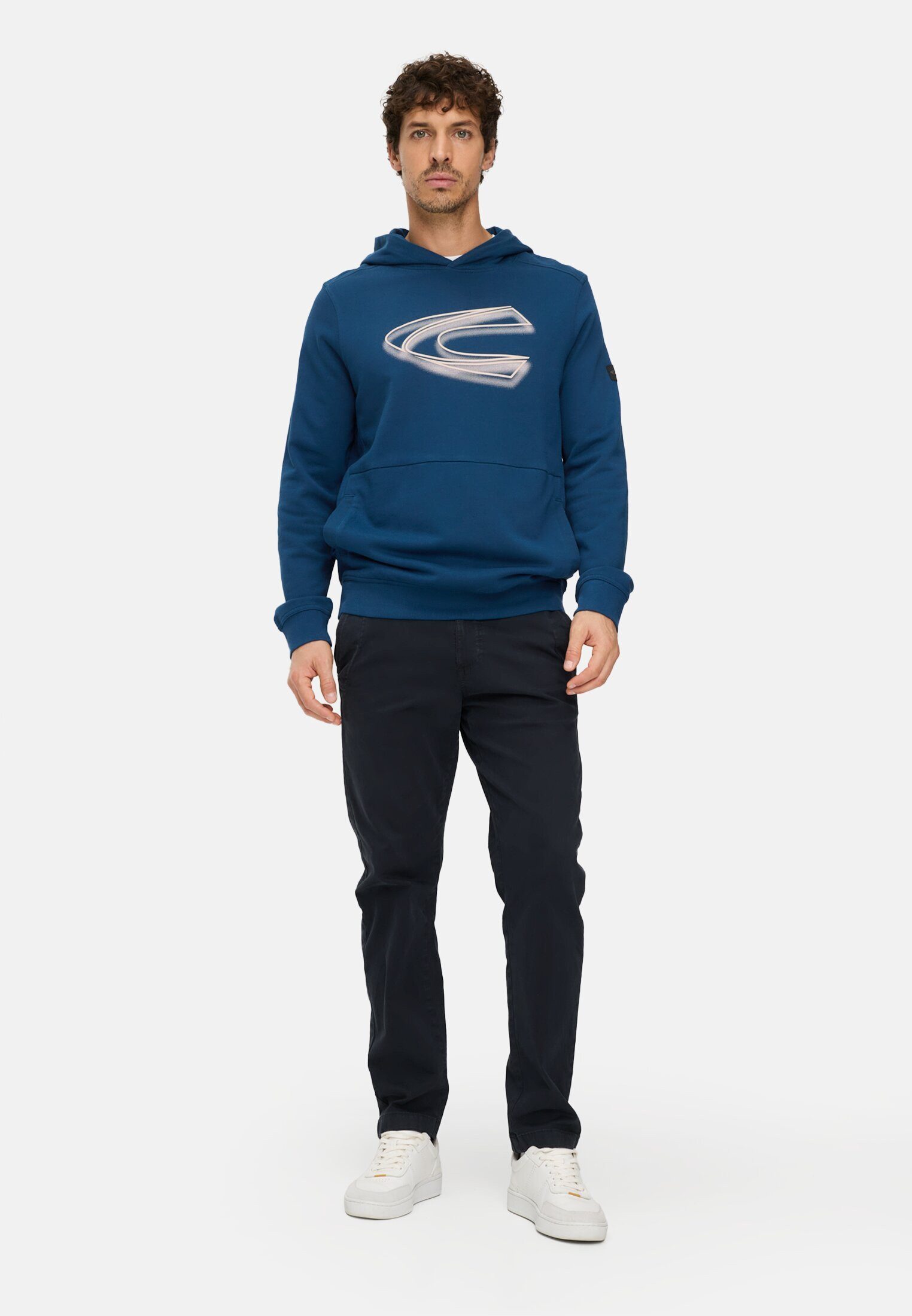 camel active Kapuzensweatshirt Sweatshirt mit Kapuze Langarm (1-tlg)