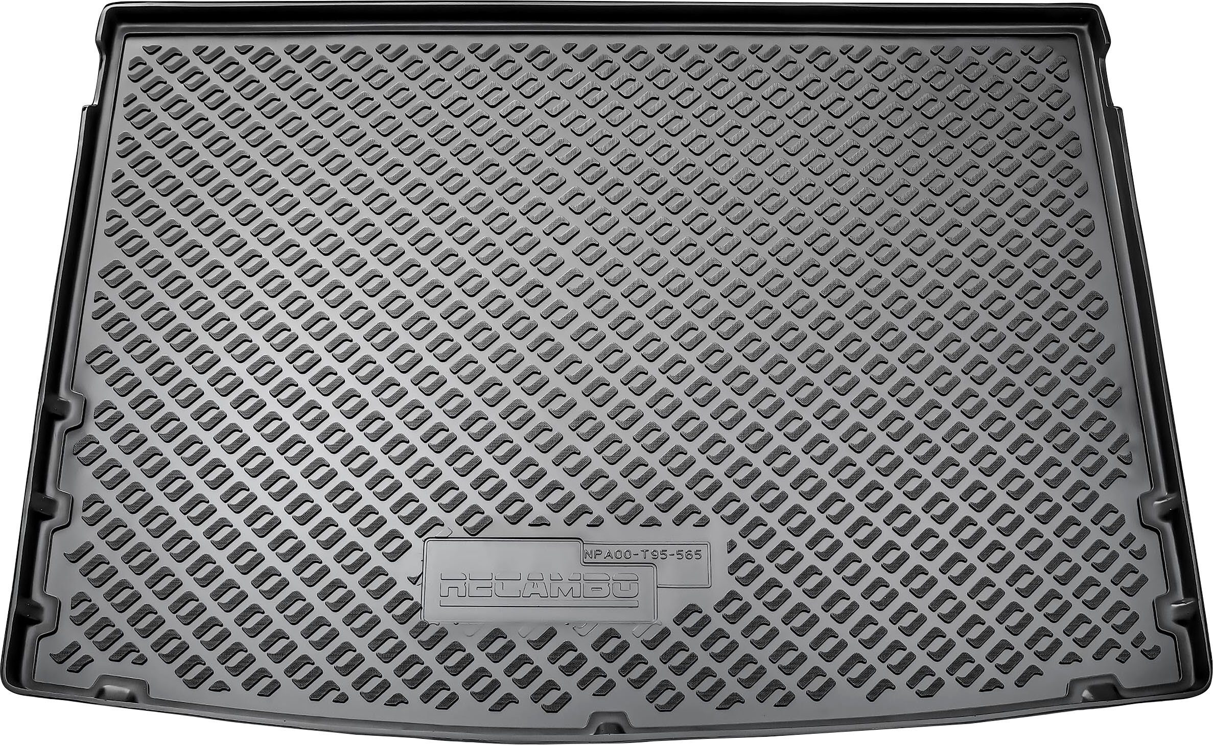 RECAMBO Kofferraumwanne perfekte ab für VW T-Roc, A11 (1 Passform St), 2017, CustomComforts Typ