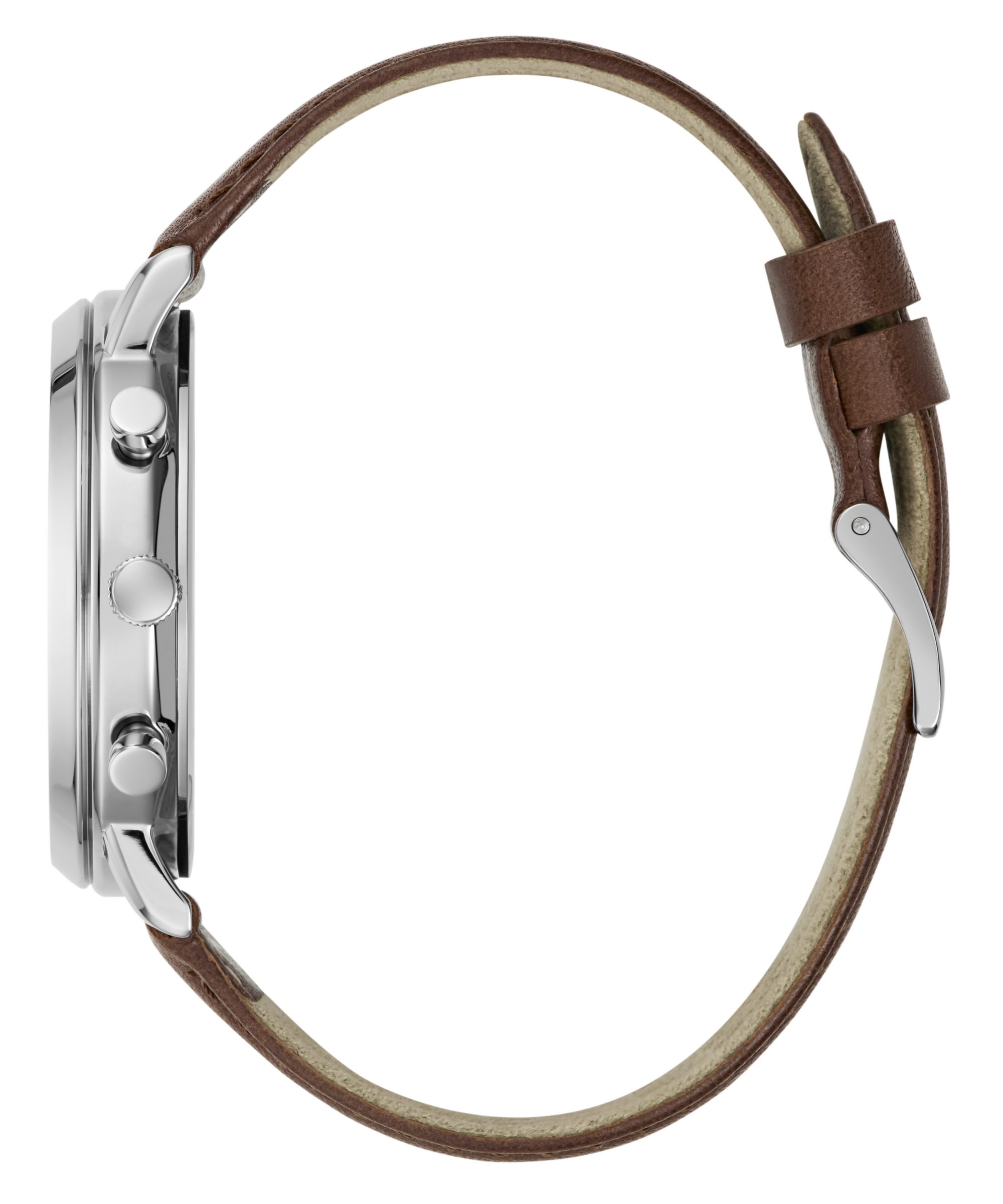 Guess Quarzuhr CASSIAN GW1154G1, Armbanduhr, Herrenuhr, Lederarmband, analog