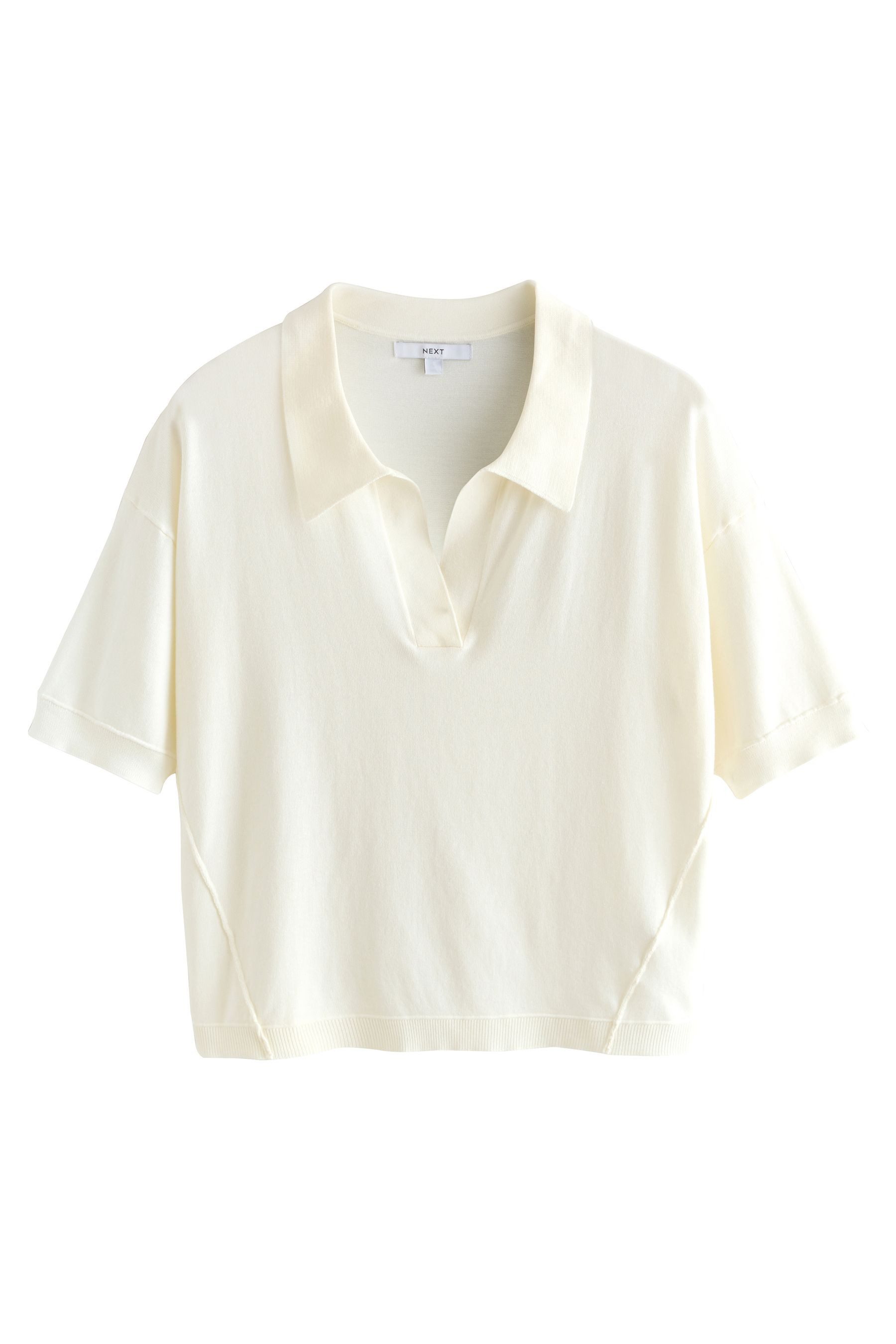 Next Strickpullover Weiches, geknöpftes Polooberteil aus Strick (1-tlg) günstig online kaufen