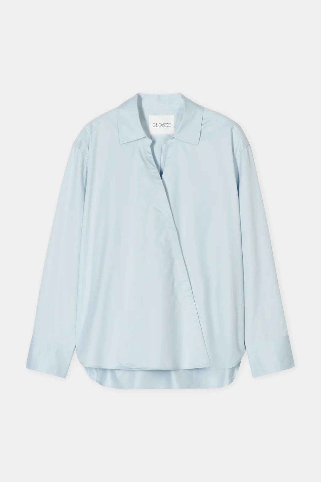Blusentop Asymmetrische Bluse - Regular Fit