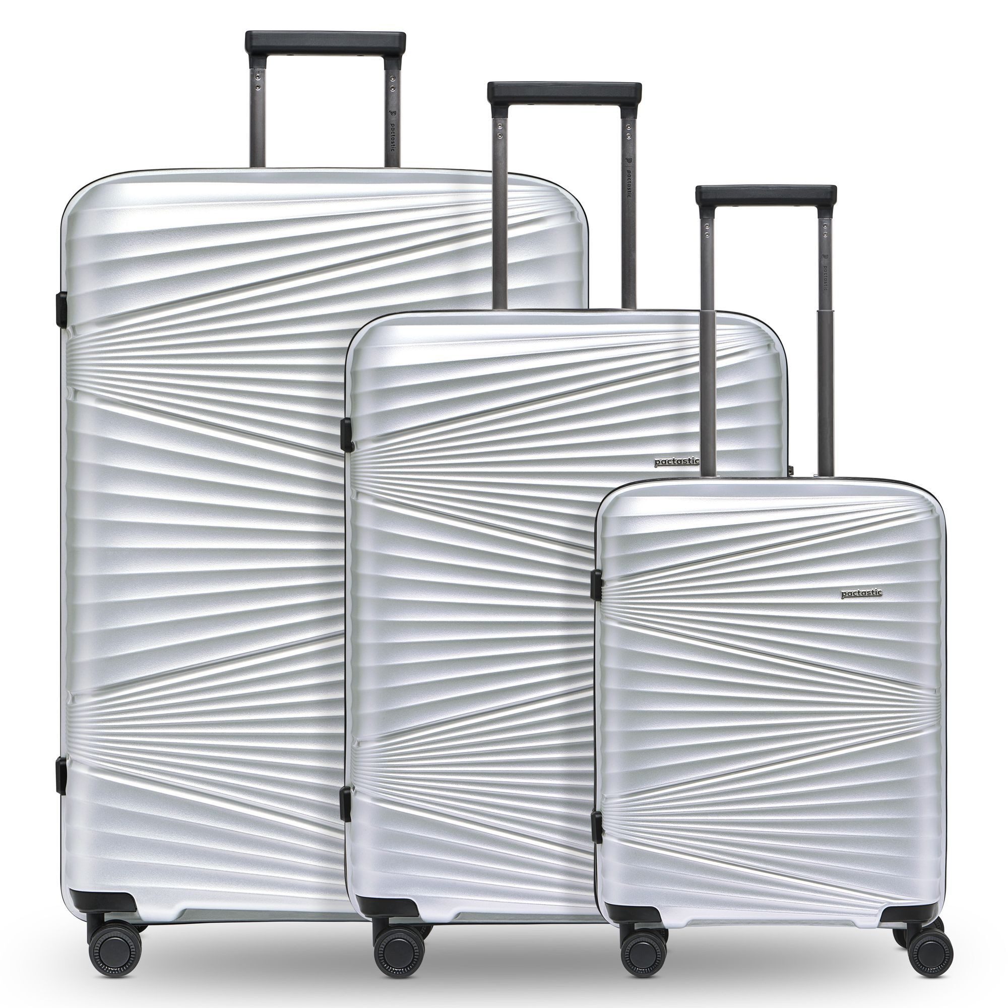 Pactastic Trolleyset Collection 02, 4 Rollen, (3-teilig, 3 tlg), Polypropyl günstig online kaufen