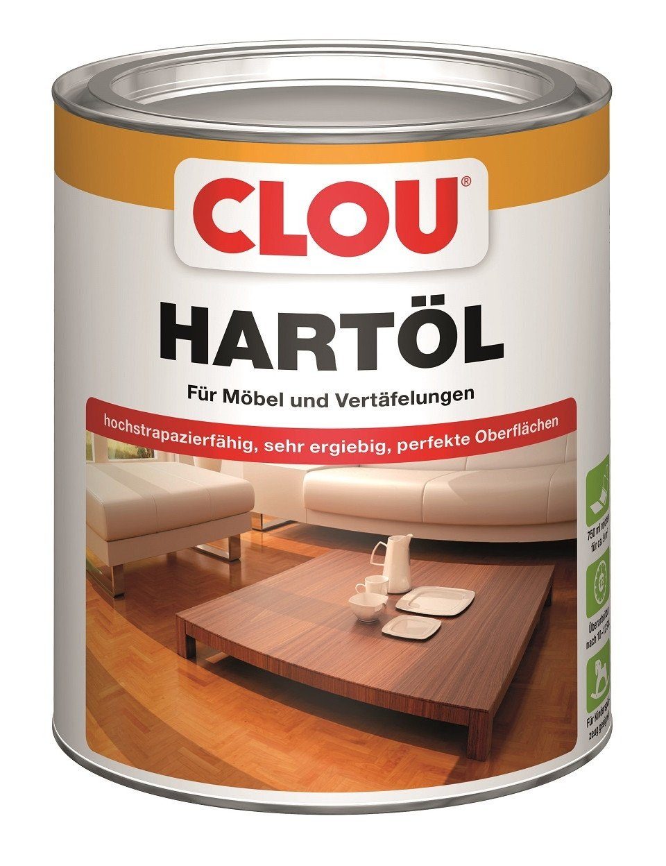 CLOU Hartholzöl Clou Hartöl 750 ml farblos