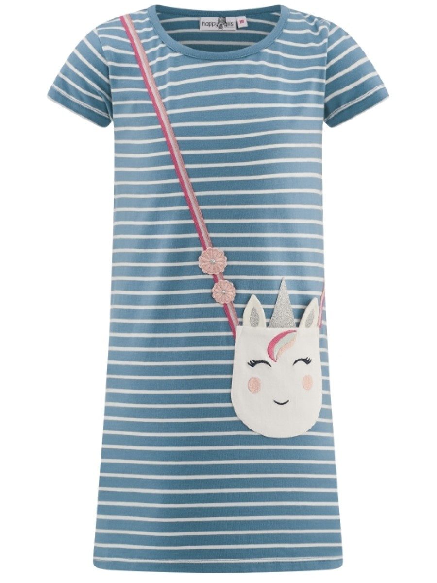 happy girls Jerseykleid Jerseykleid Sommer Streifen Tasche (1-tlg) Streifen