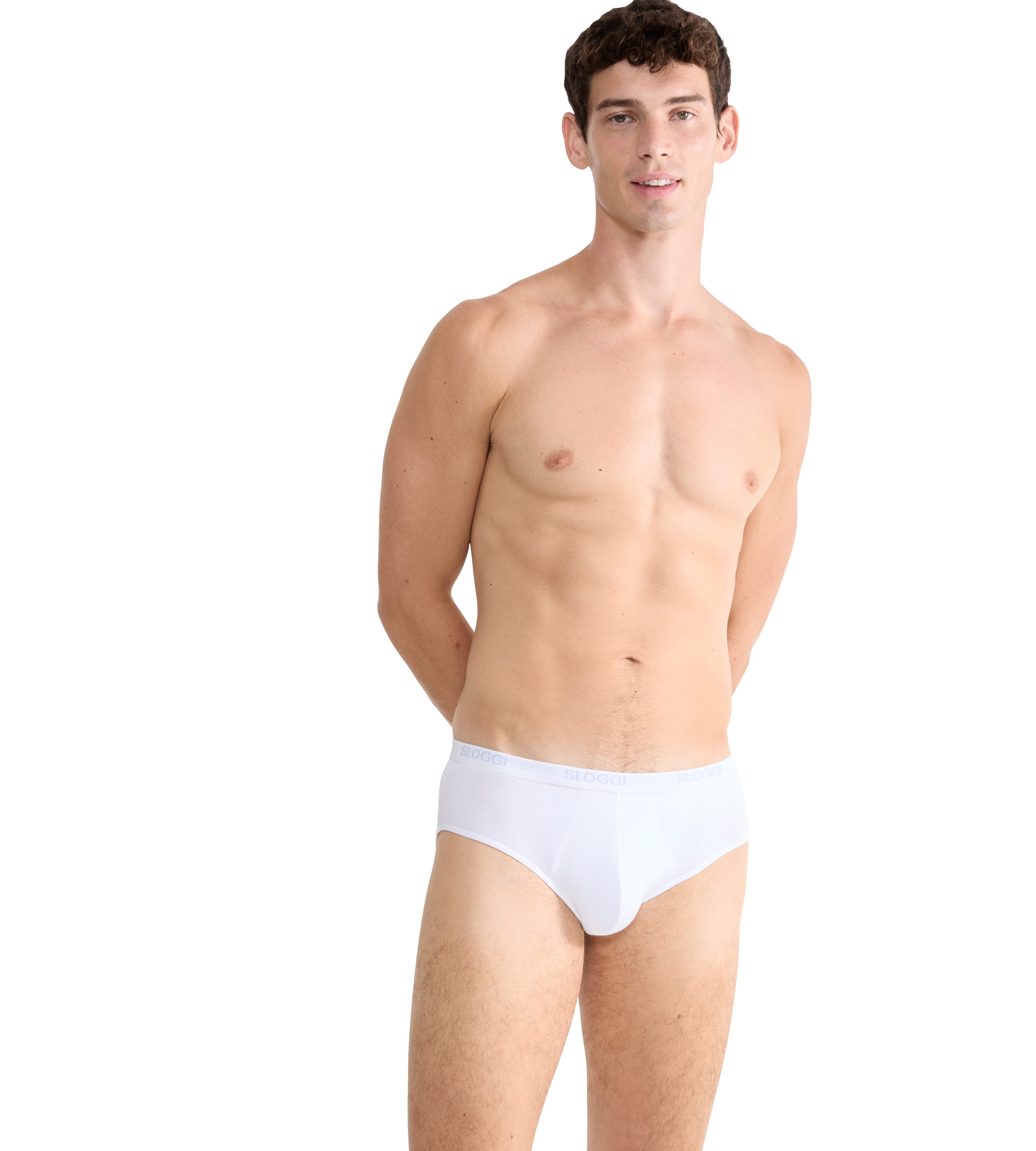 sloggi Midislip "Men Basic", (2er Pack), perfekter Sitz, mit Eingriff günstig online kaufen