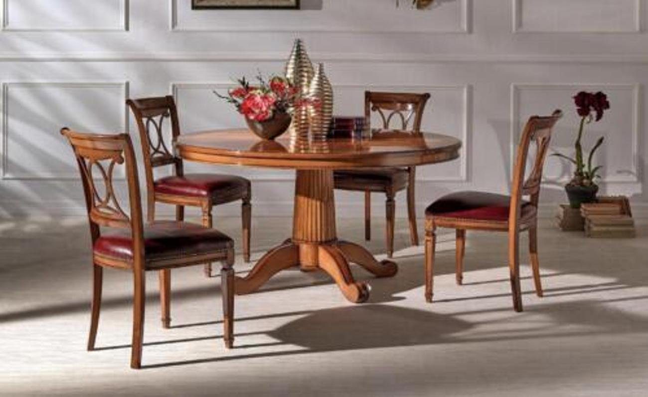 JVmoebel Esstisch, Runde Tische Möbel Esstisch im antiken Stil Italienische Esstische