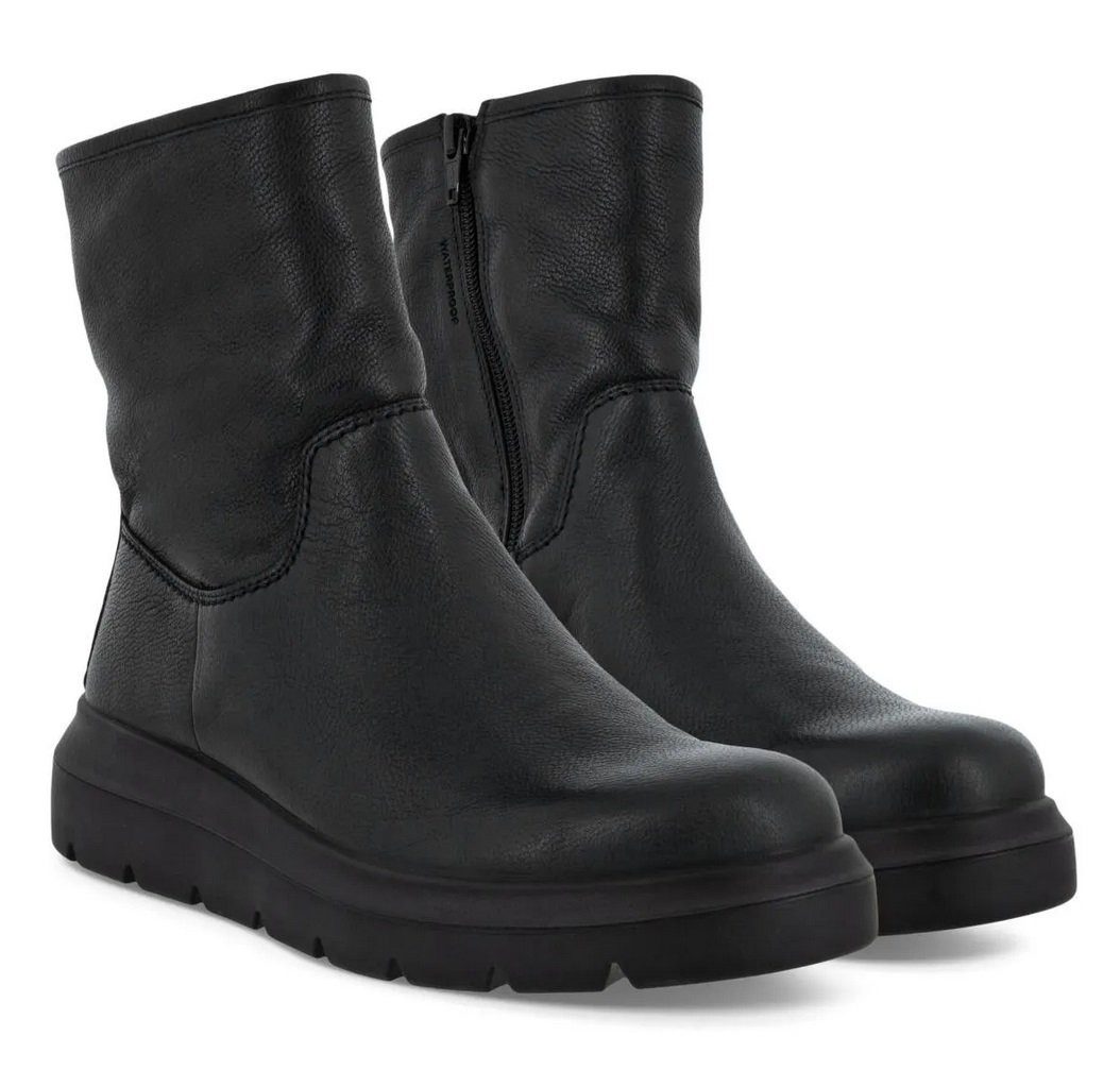 Ecco Nouvelle Warm (Leder, wasserdicht) schwarz Damen Winterstiefel günstig online kaufen