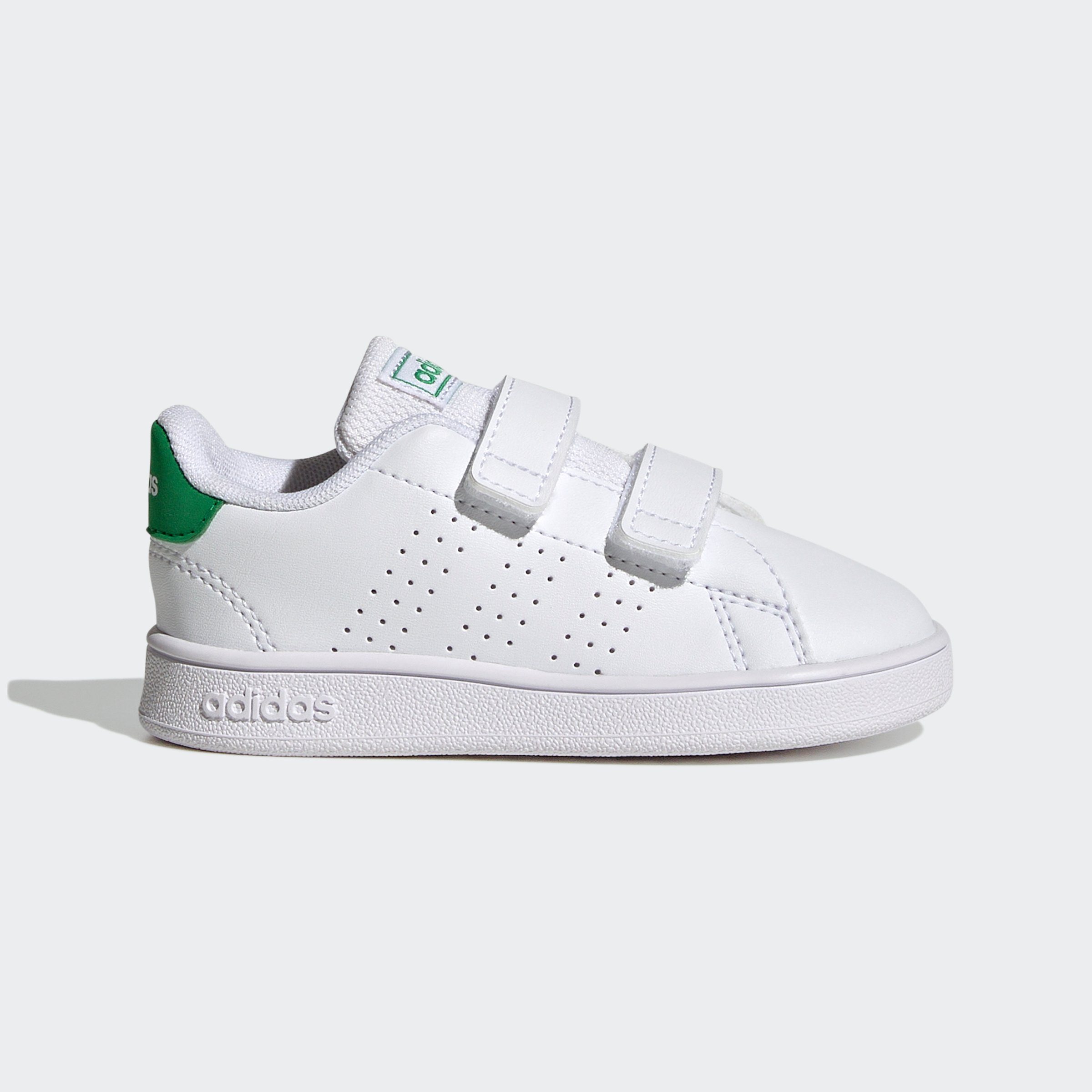 adidas Sportswear ADVANTAGE LIFESTYLE COURT TWO HOOK-AND-LOOP Sneaker Design auf den Spuren des adidas Stan Smith, für Kinder
