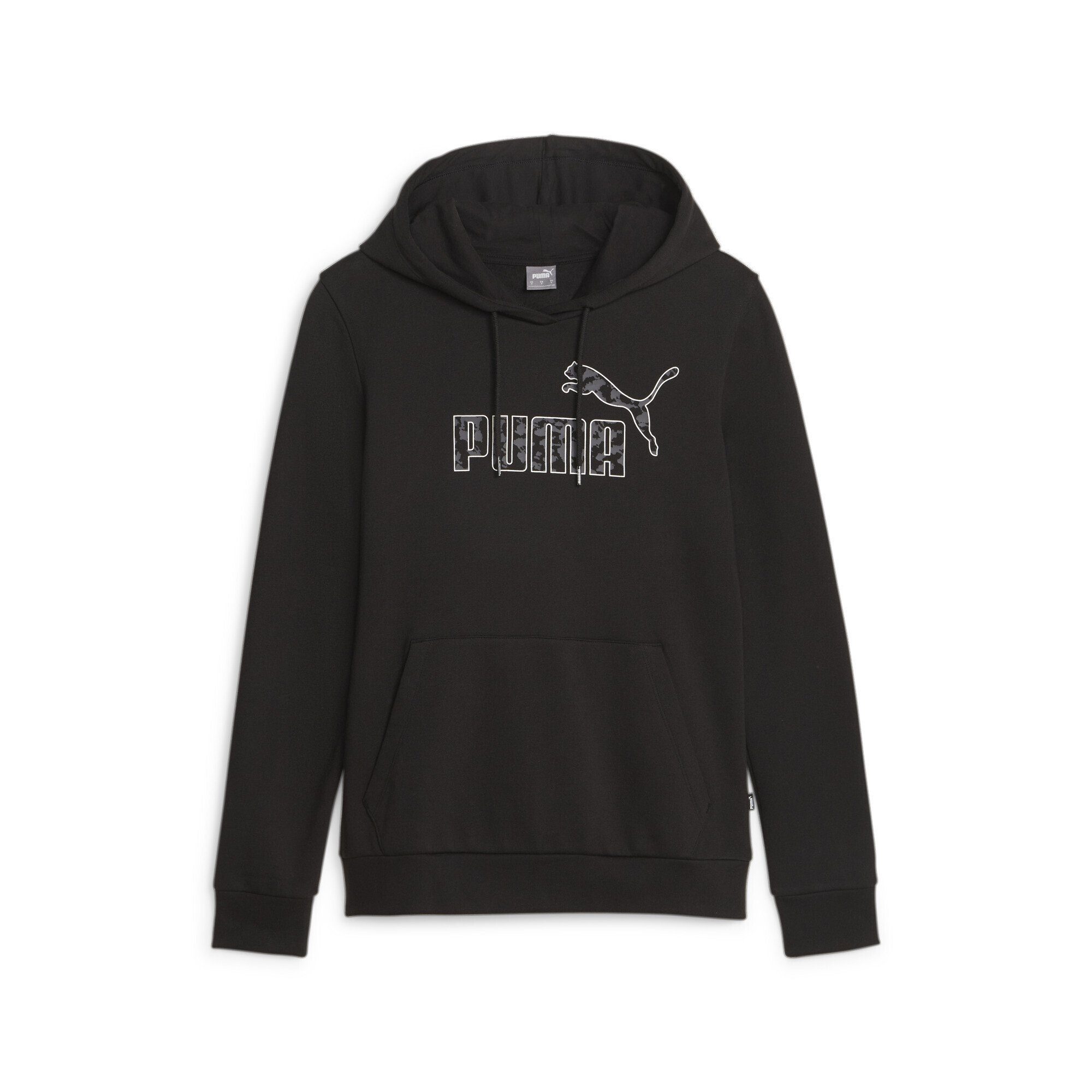 PUMA Sweatshirt ESS+ ANIMAL Hoodie Damen Black