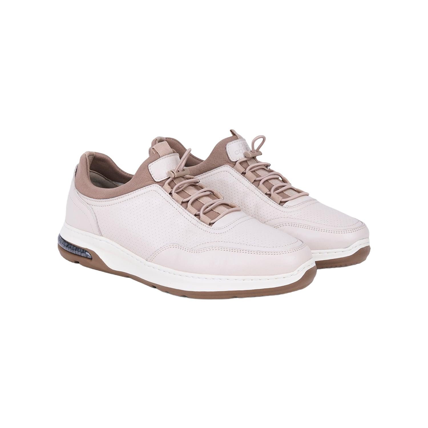 Desa DESA Herren DesaComfort Sneakers aus Leder mit elastischer Schnürung Sneaker