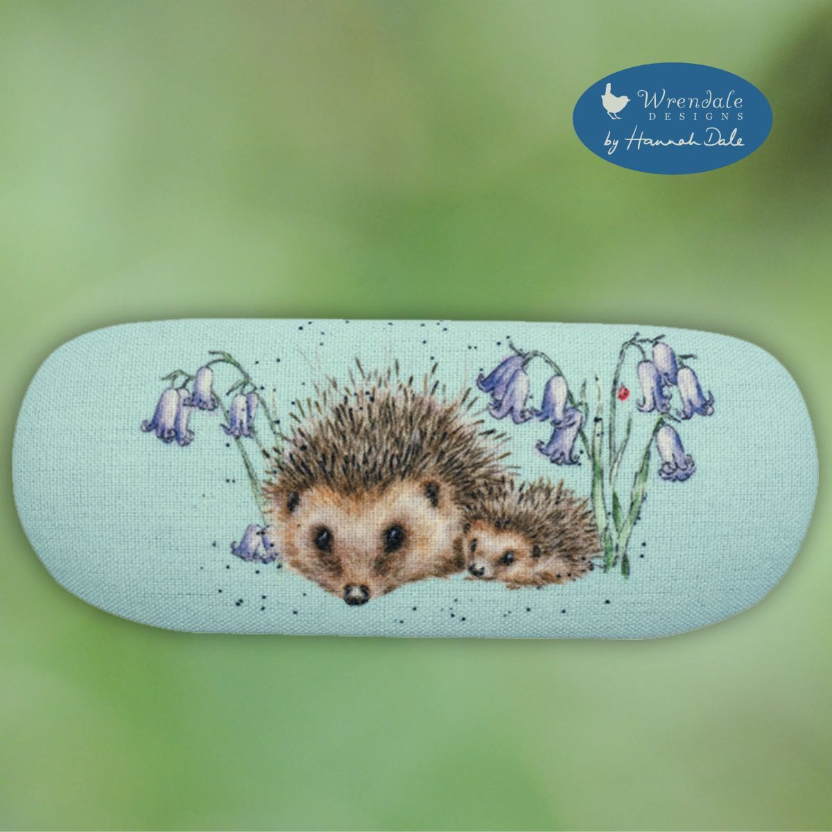 Wrendale Brillenetui Wrendale Designs Brillenetui Hardcase Igel-Liebe mit Putztuch