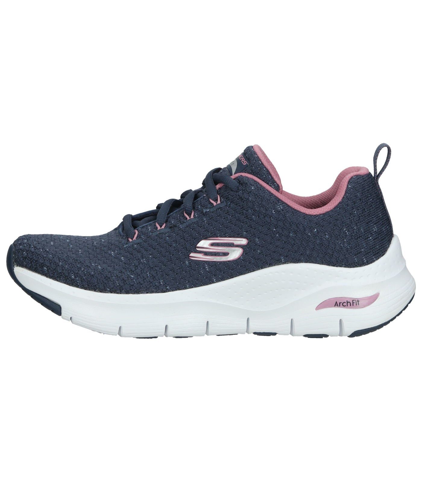 Skechers Sneaker Textil Blau Sneaker