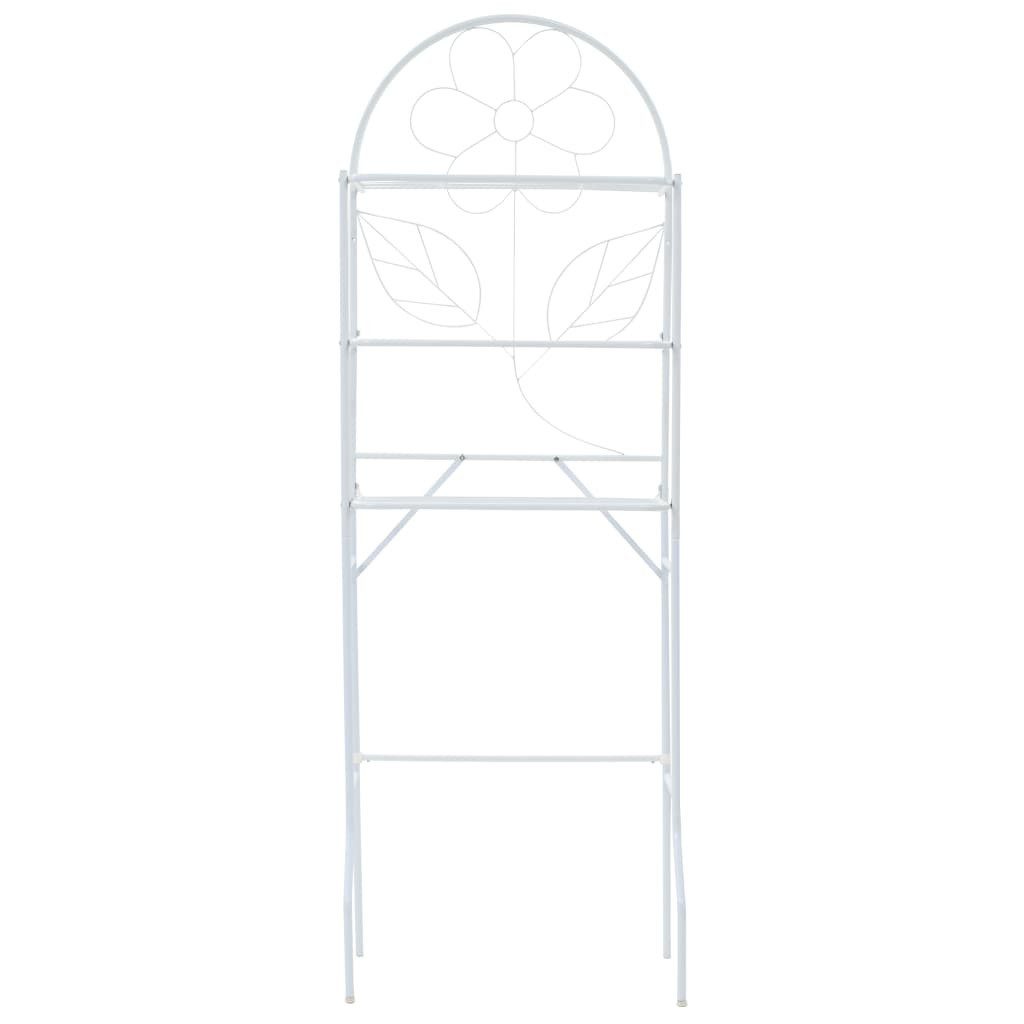 vidaXL Regal, Toilettenregal Weiß 60x33x174 cm günstig online kaufen