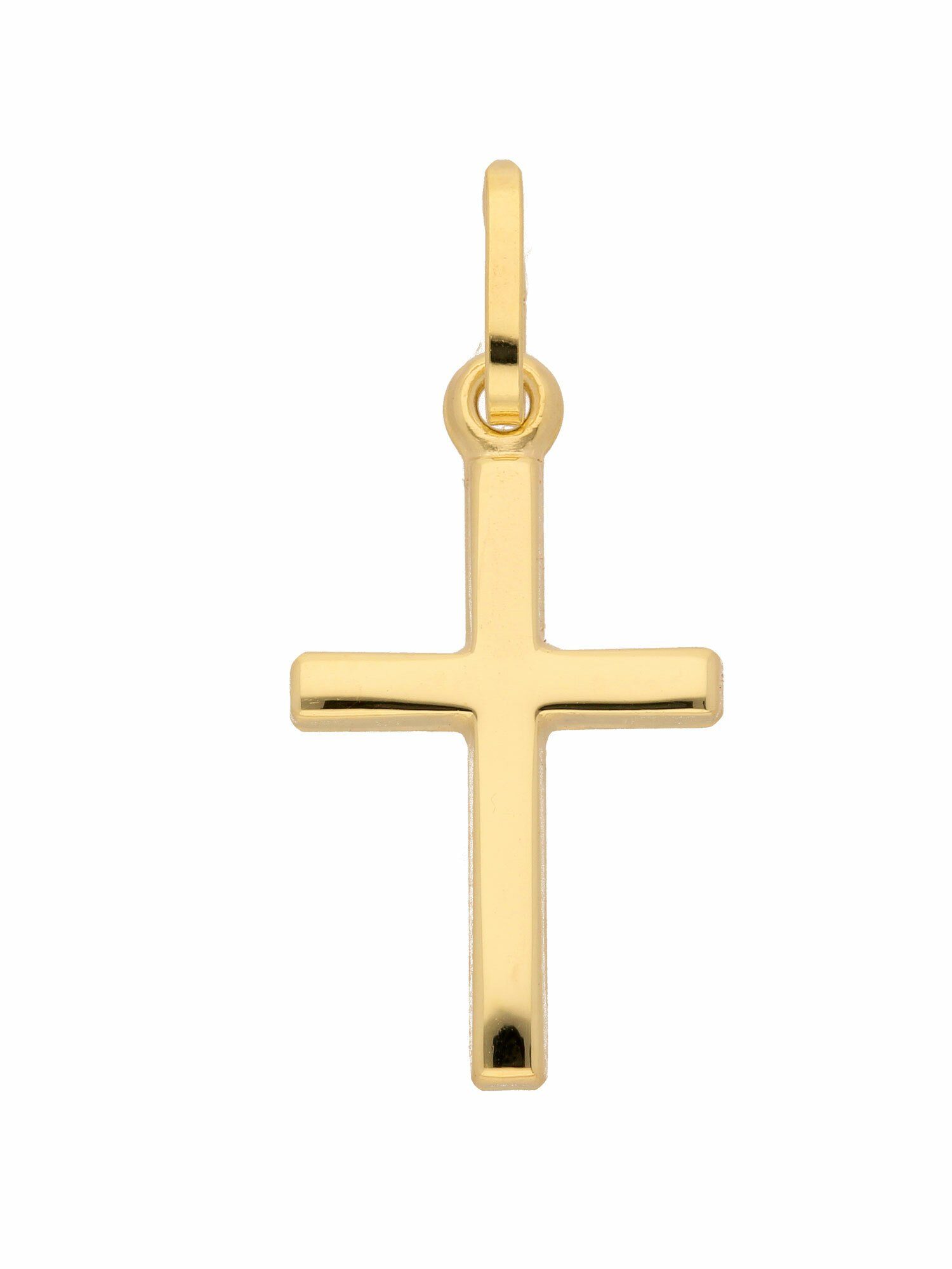 Adelia´s Kettenanhänger Herren Goldschmuck Kreuz & 333 Anhänger, für Gold Damen