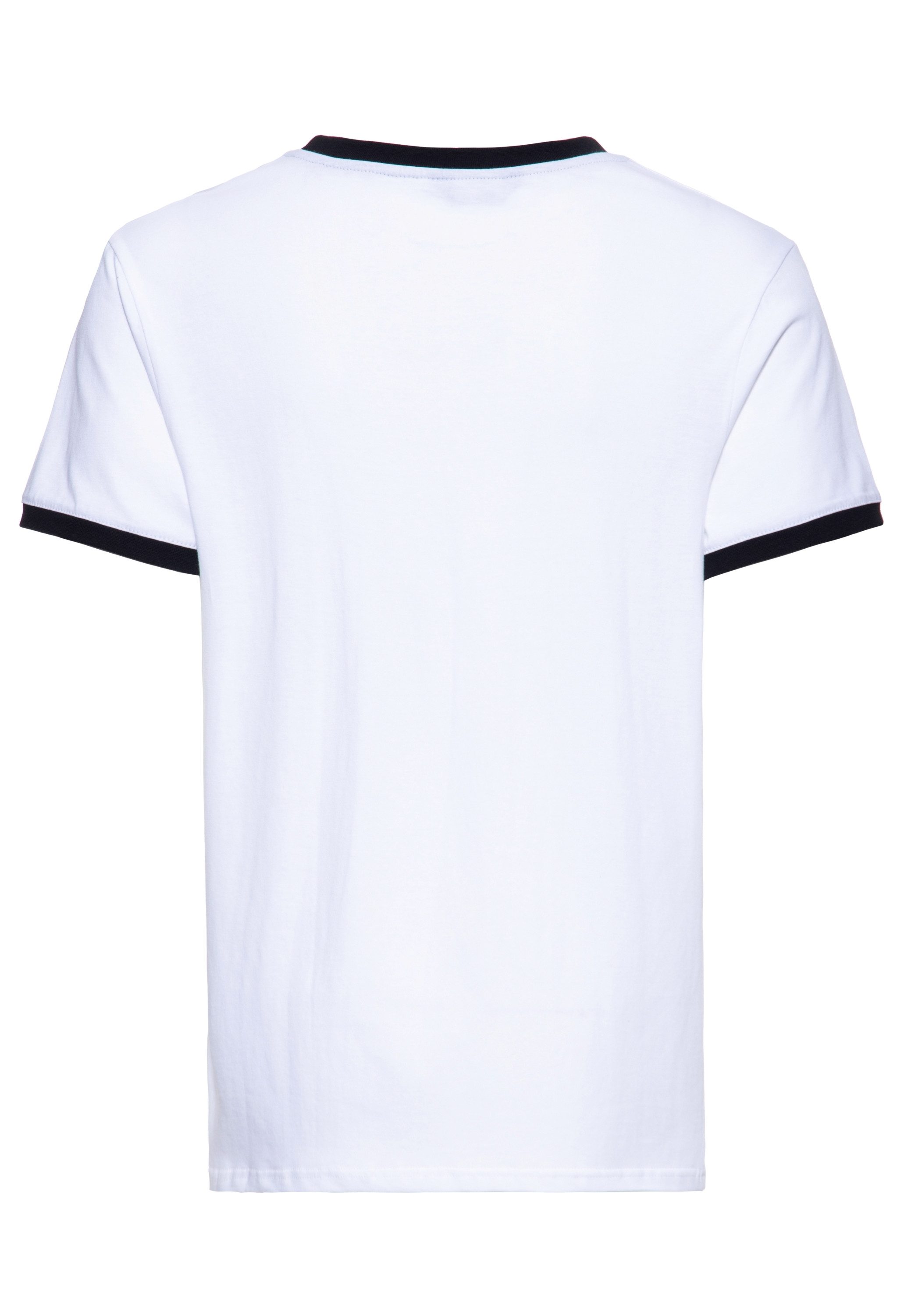 KingKerosin Print-Shirt Freedom and Peace (1-tlg) mit ikonischem Retro-Moti günstig online kaufen